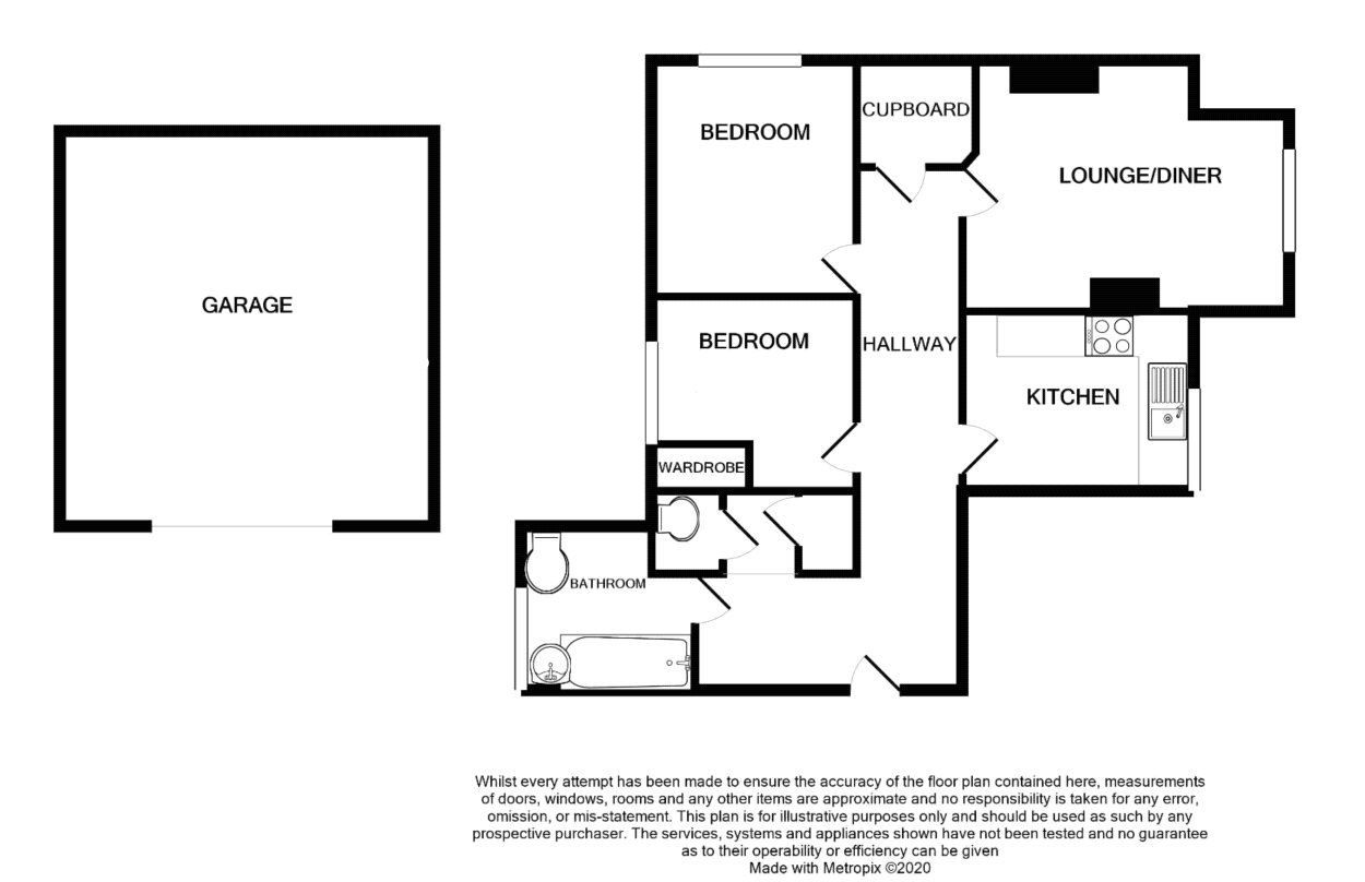 Flat 4, Downshill,, C, Farnham floorplan
