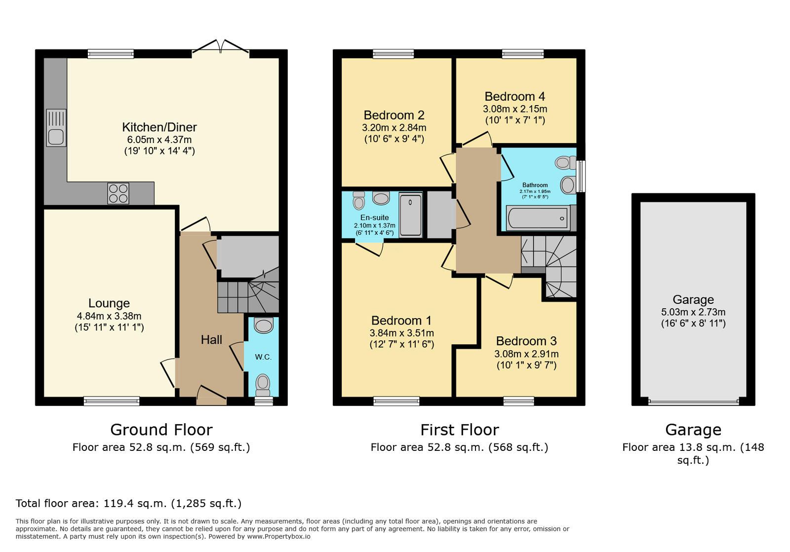 7, Hobby Way, Selby floorplan