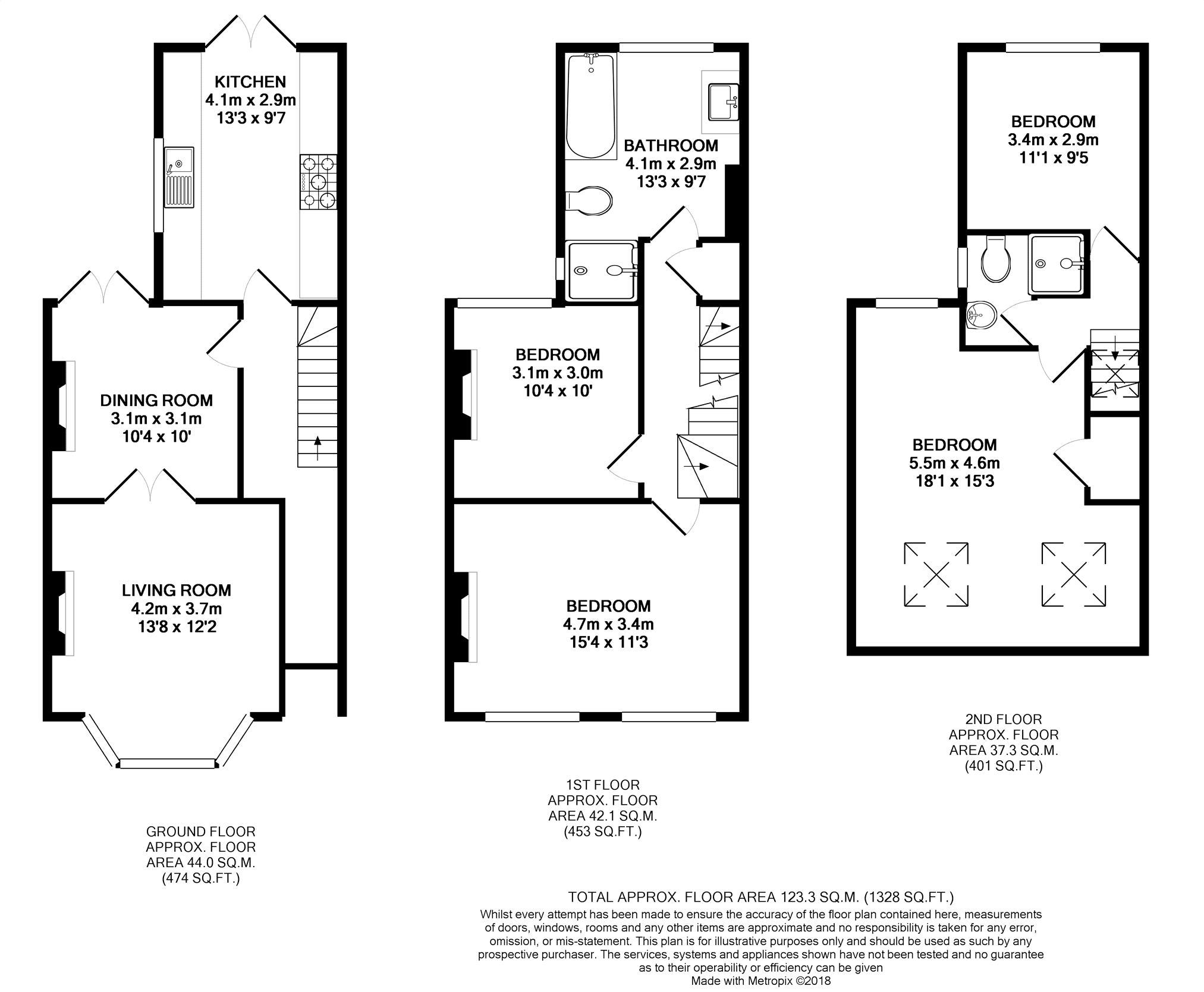 4 Bedrooms Terraced house for sale in Victor Road, Windsor SL4