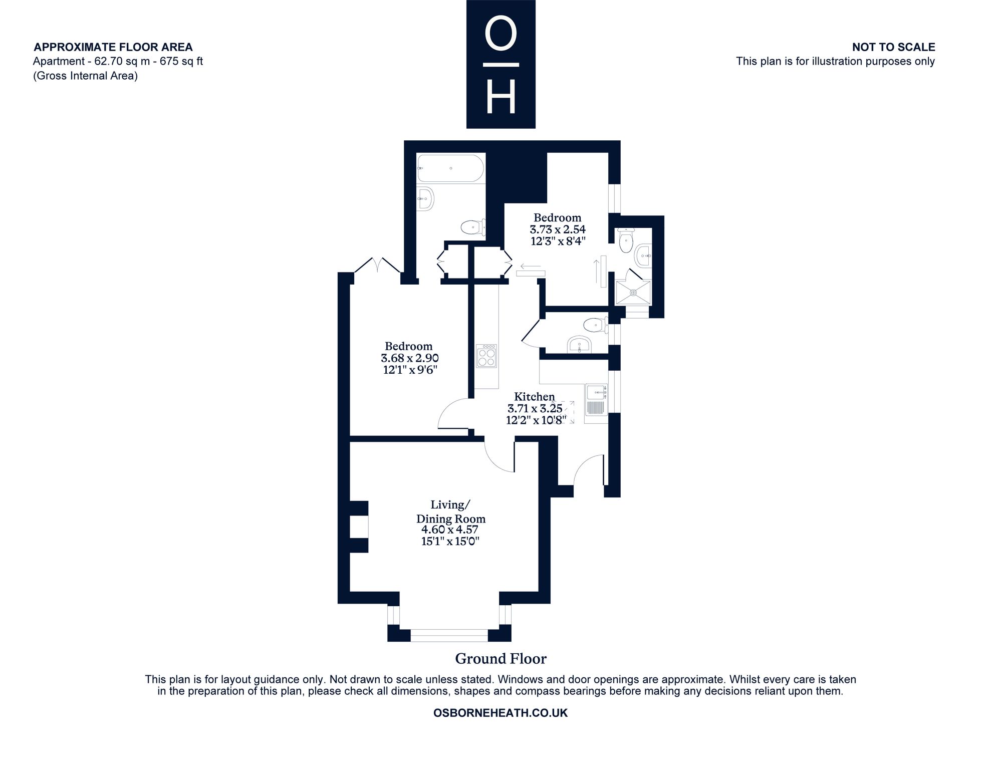 7 London Road, Ascot floorplan