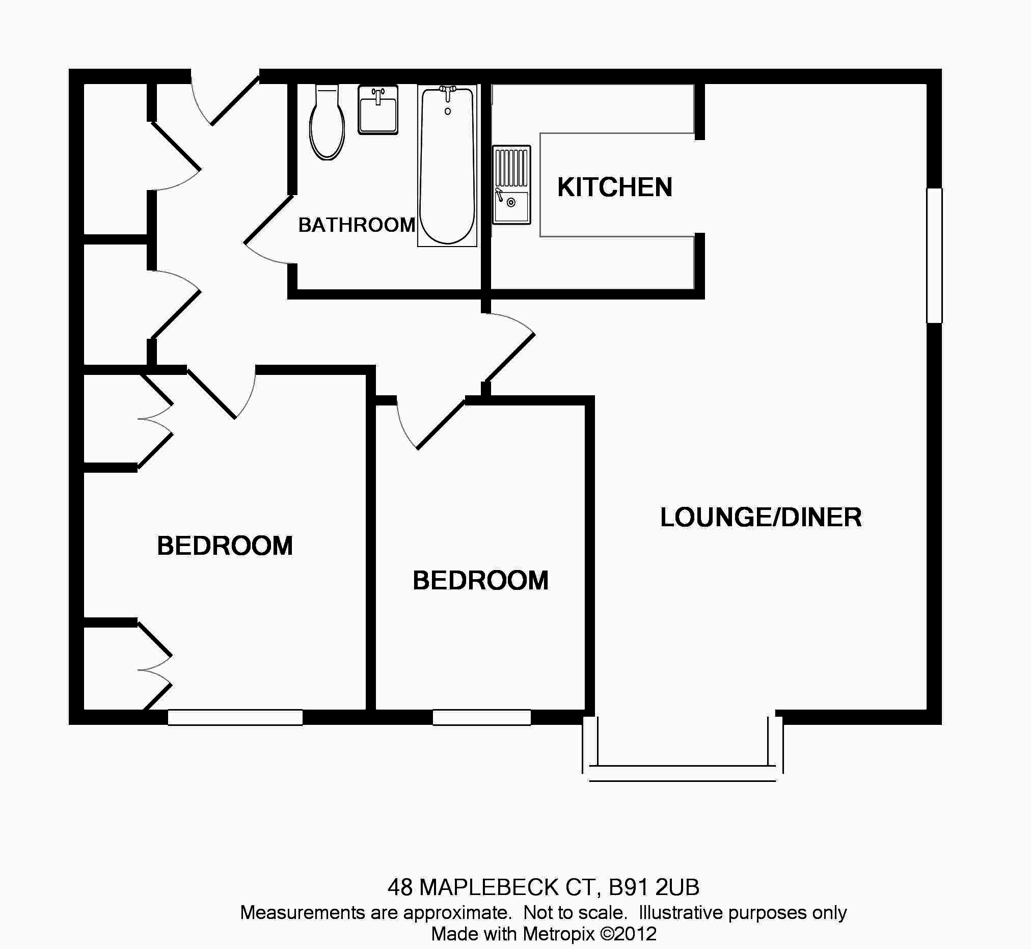 2 Bedrooms Flat for sale in Maplebeck Court, Lode Lane, Solihull B91