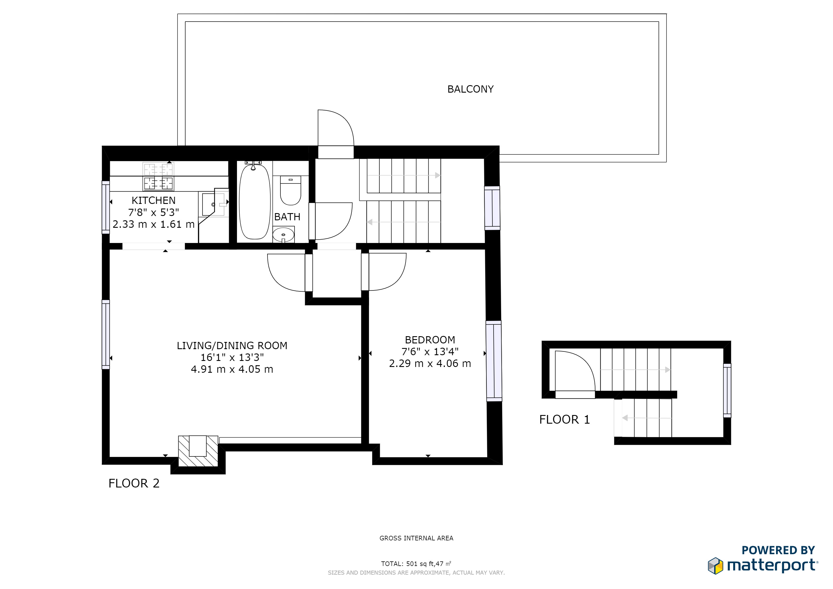1 Bedrooms Flat for sale in Ardleigh Road, London N1