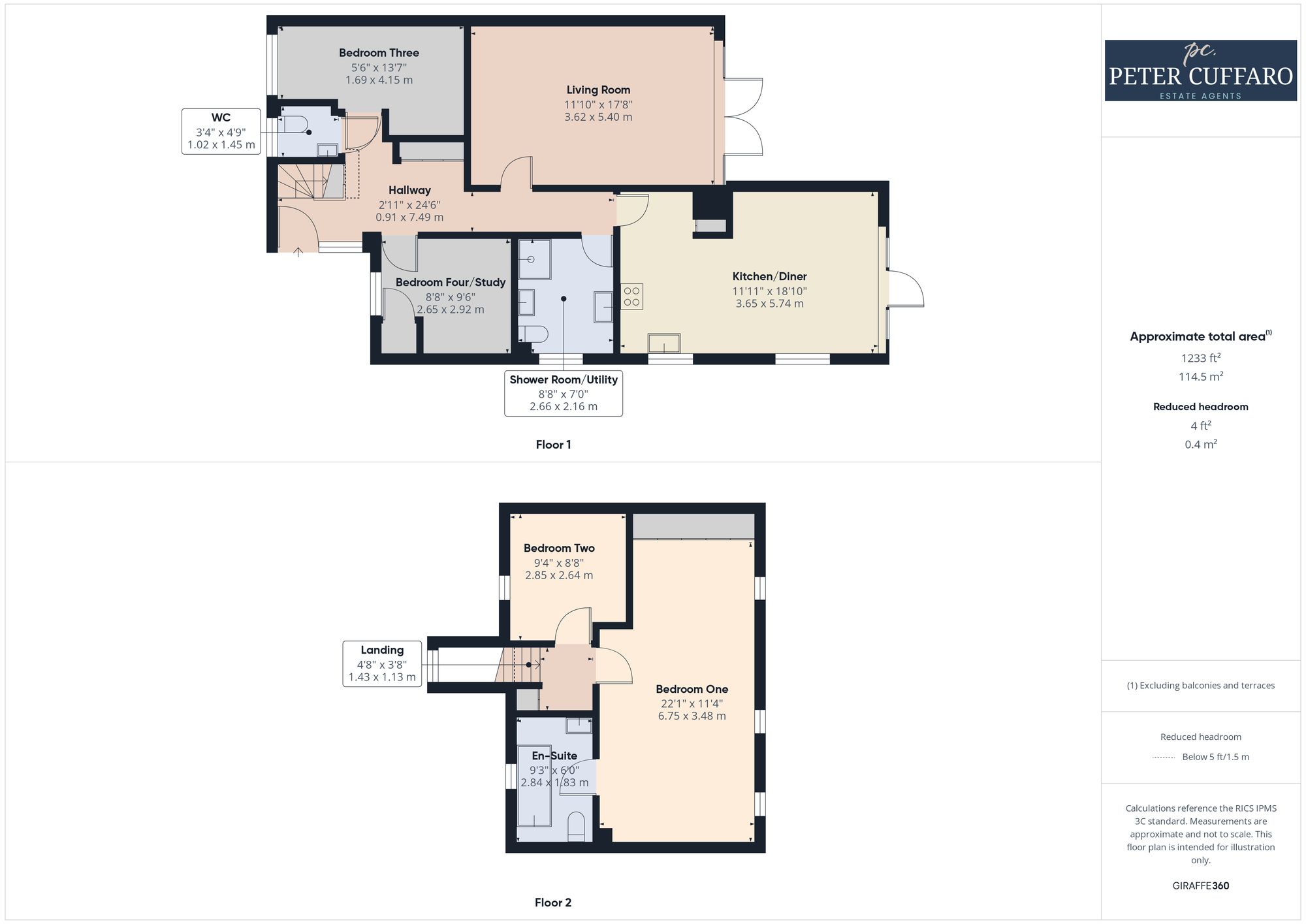 7b Netherfield Lane, Ware floorplan