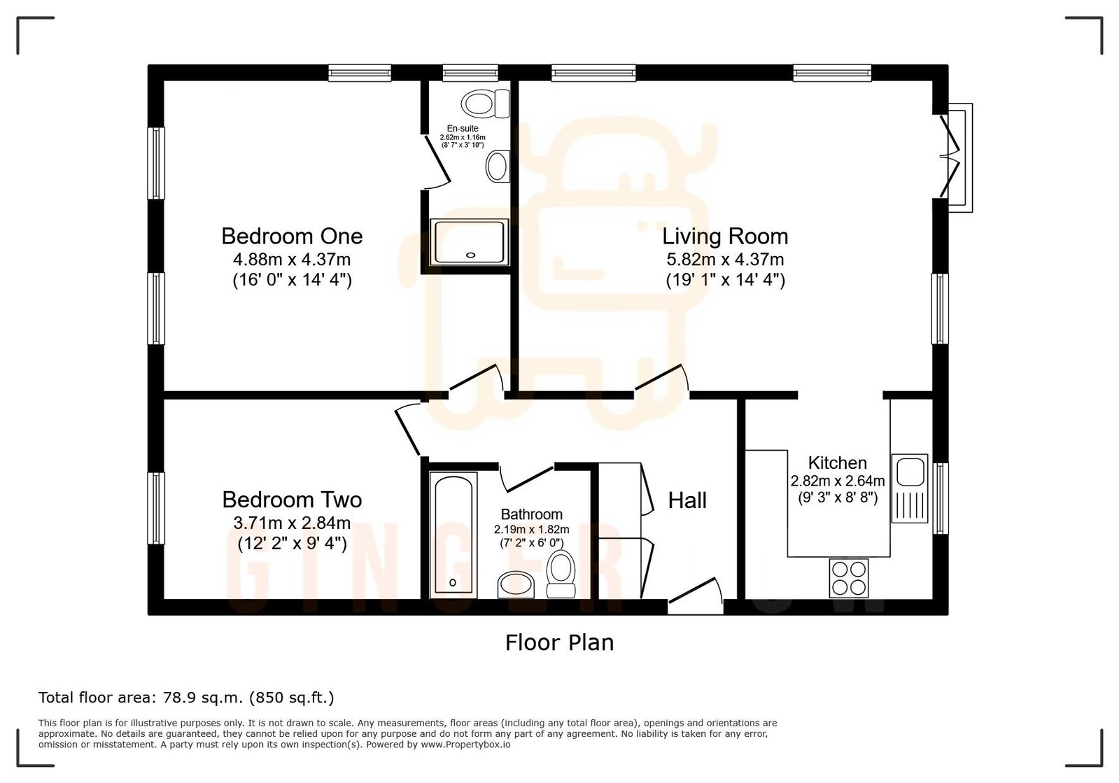 Millbrook Close, Bedford floorplan