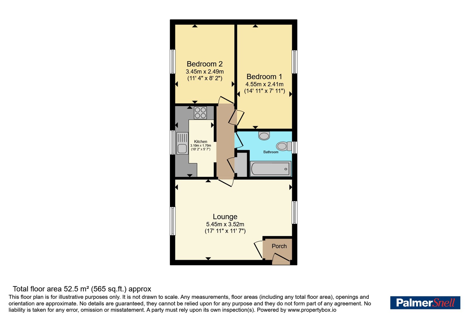 66, Duke Street, Somerset floorplan