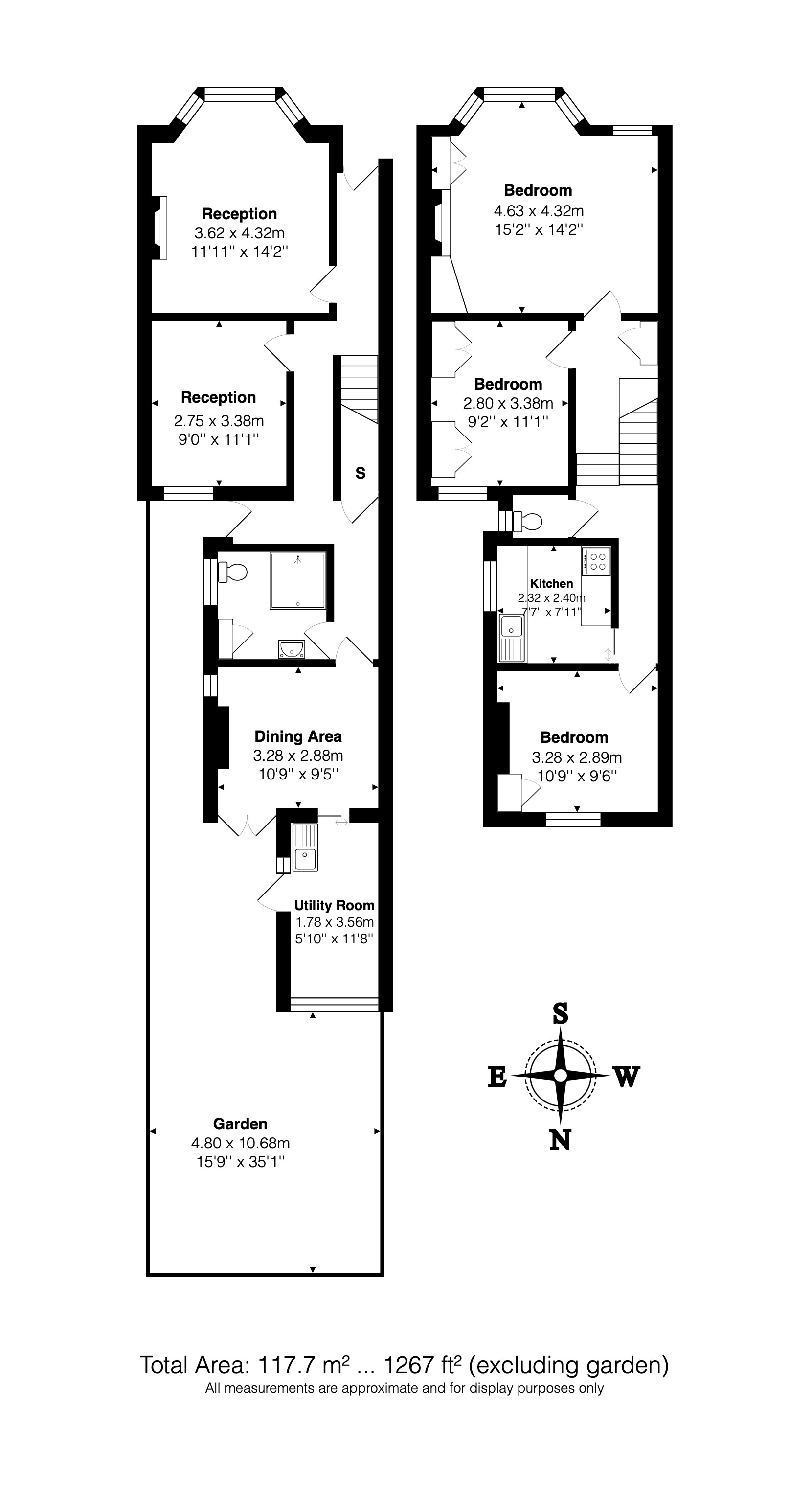 12, Ambleside Road, London floorplan
