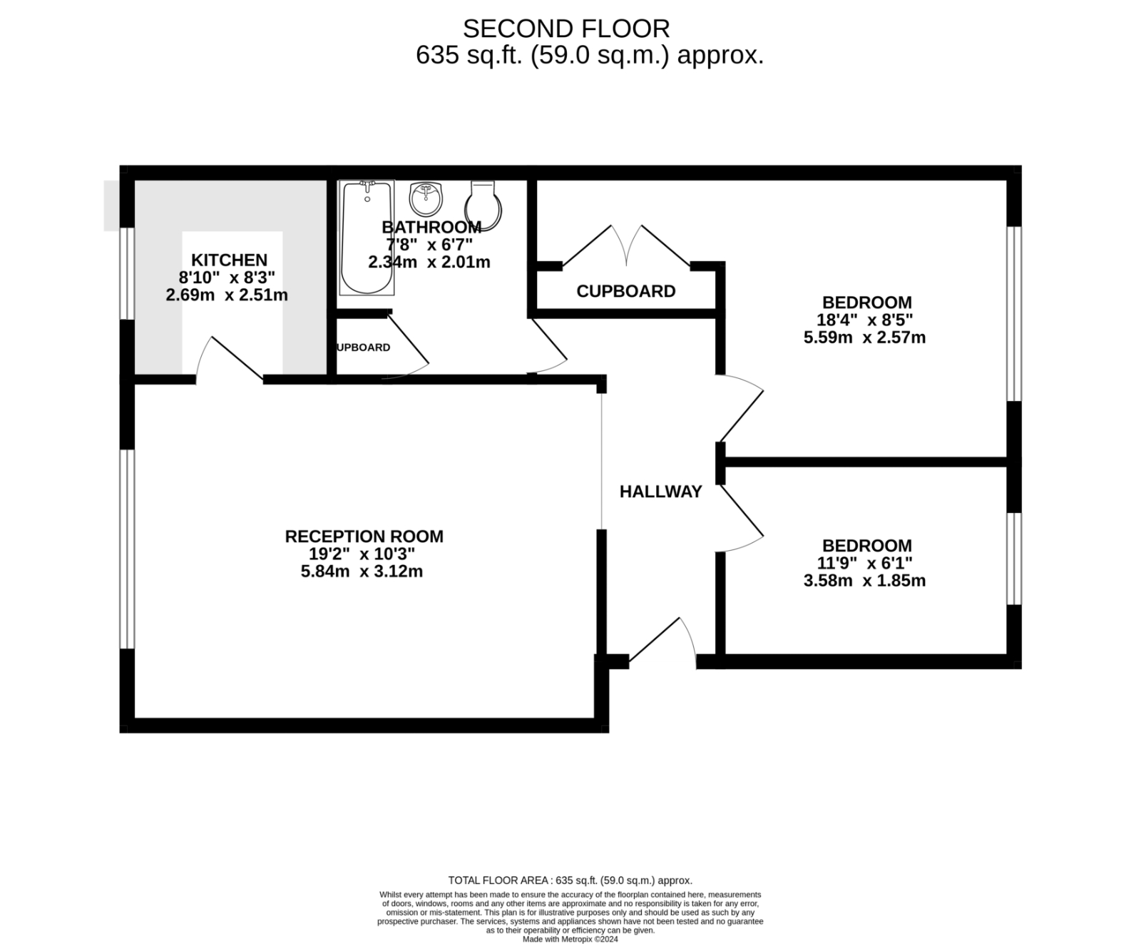 24, Redgrave Close, Surrey floorplan