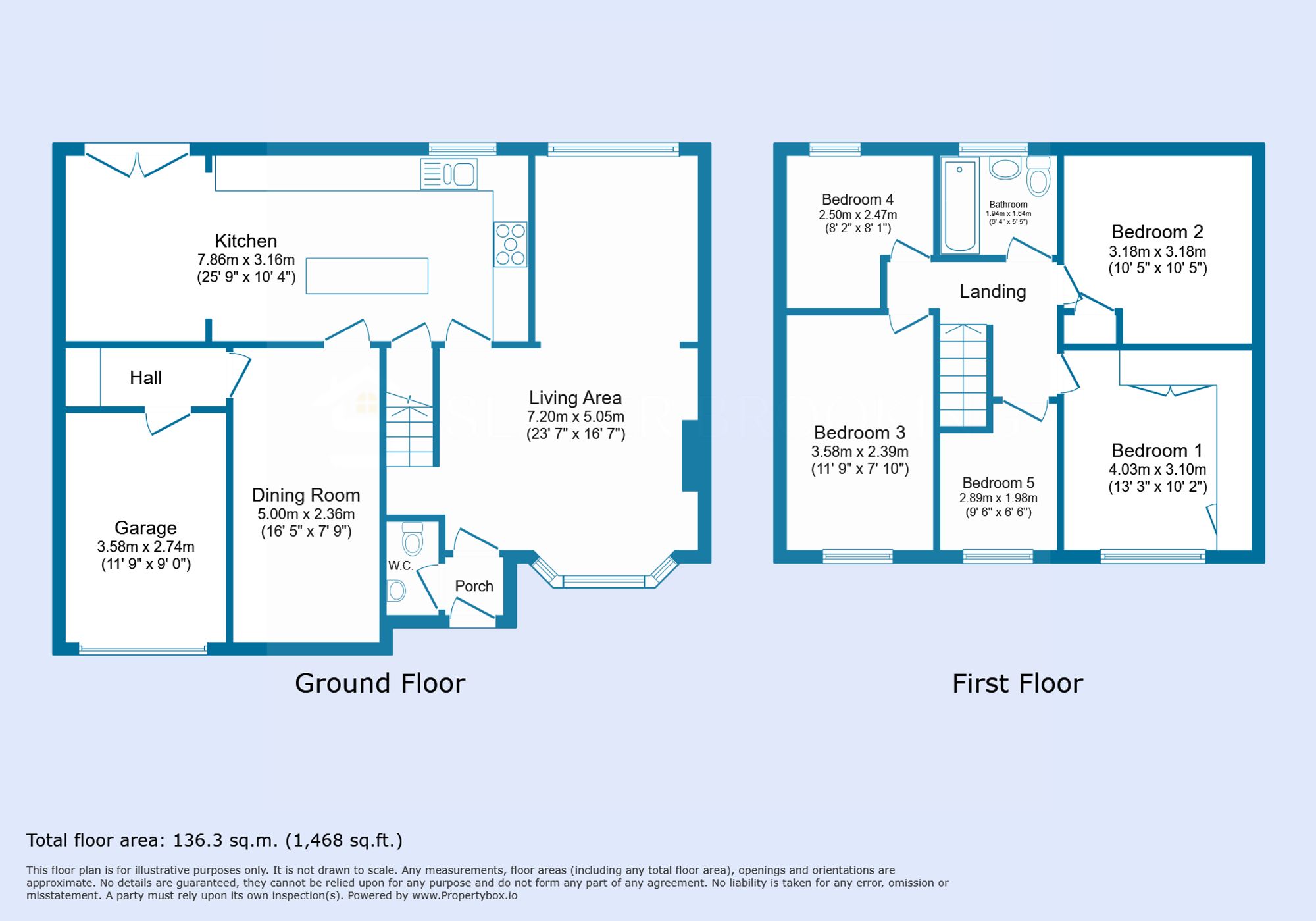 23 Curven Edge, Rossendale floorplan