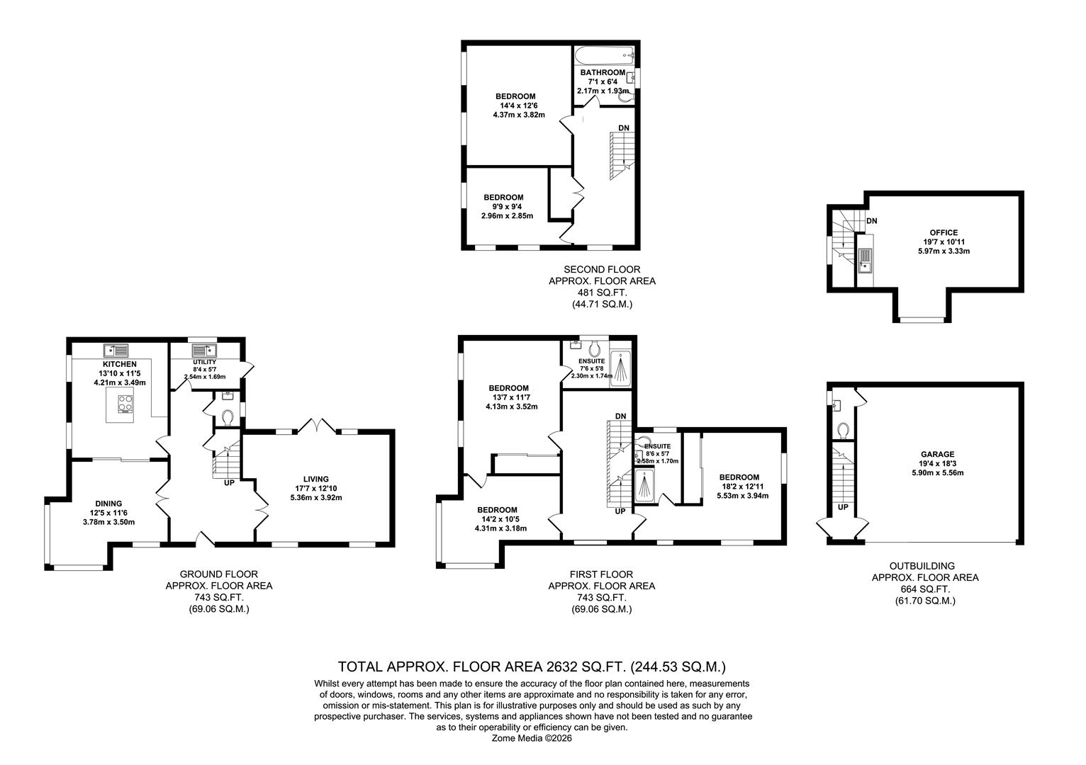 Cranford Road, Maidstone floorplan