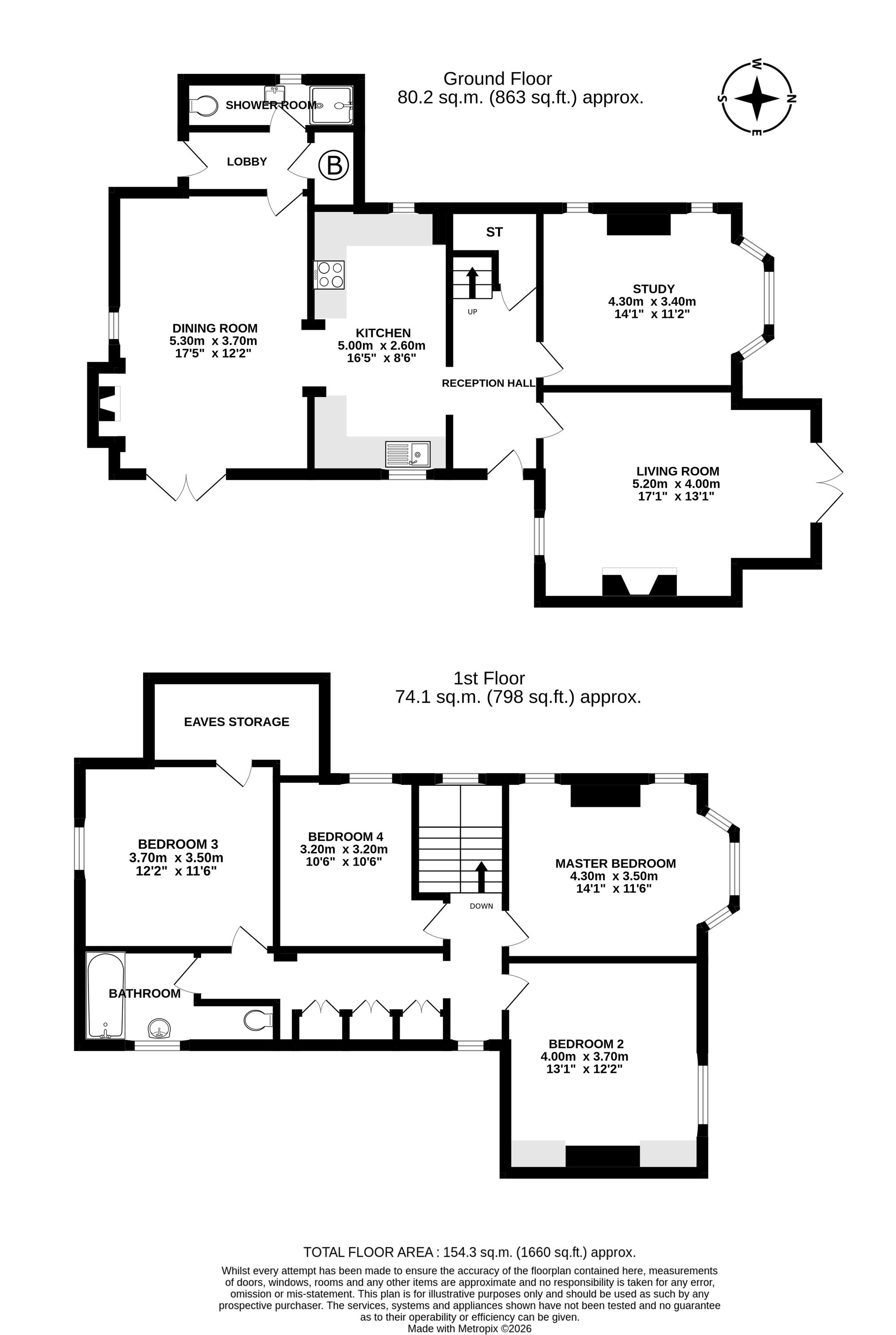 Meadow House Badcocks Lane, Tarporley floorplan