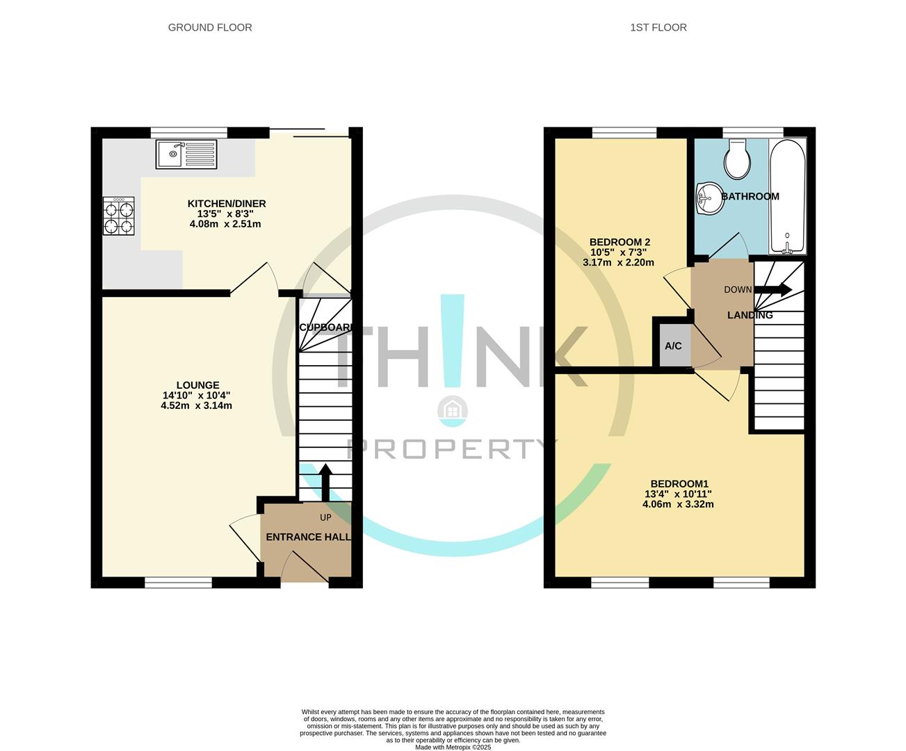 The Cains, Taverham floorplan
