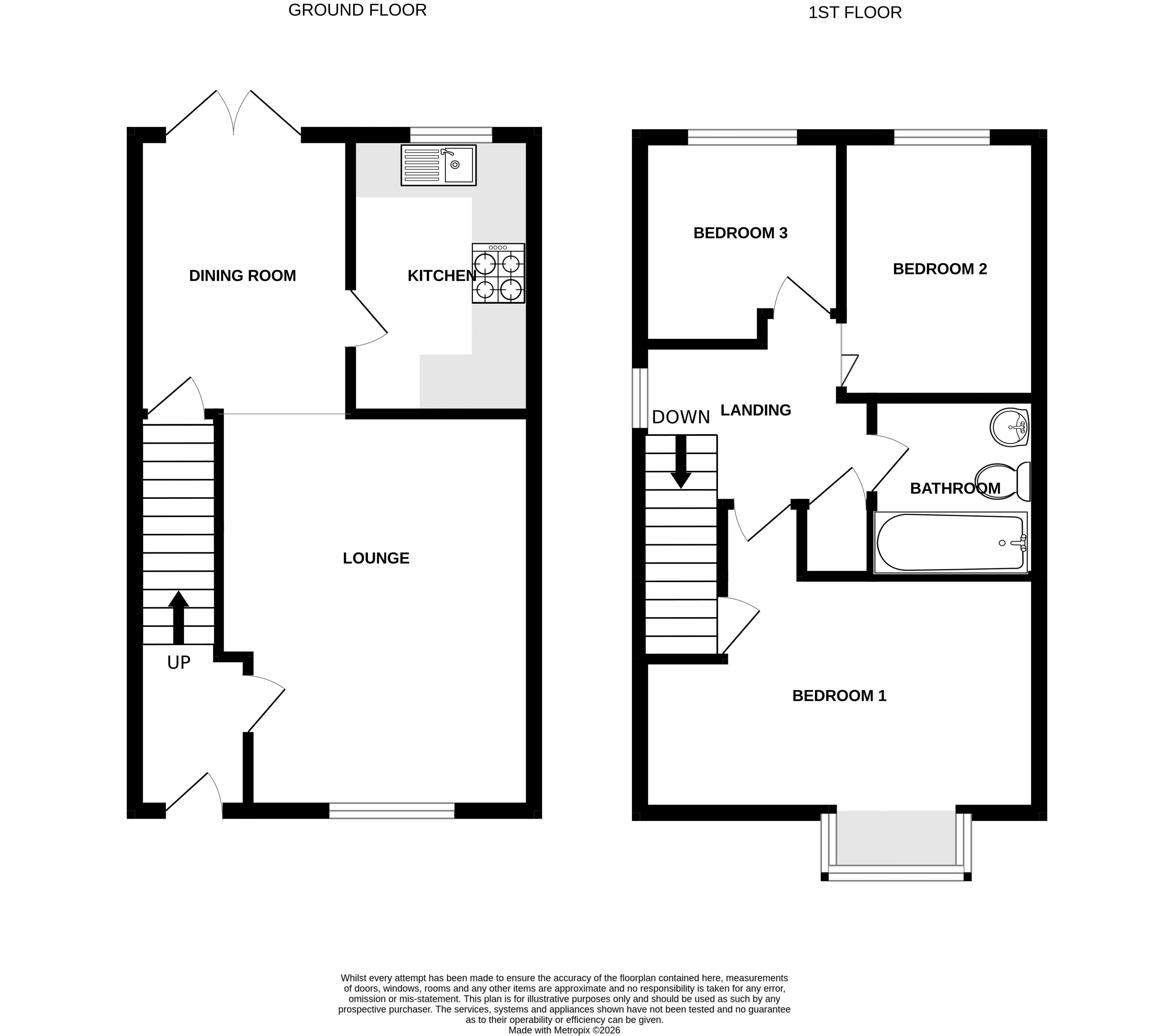 24, Tillington Gardens, Clanfield floorplan