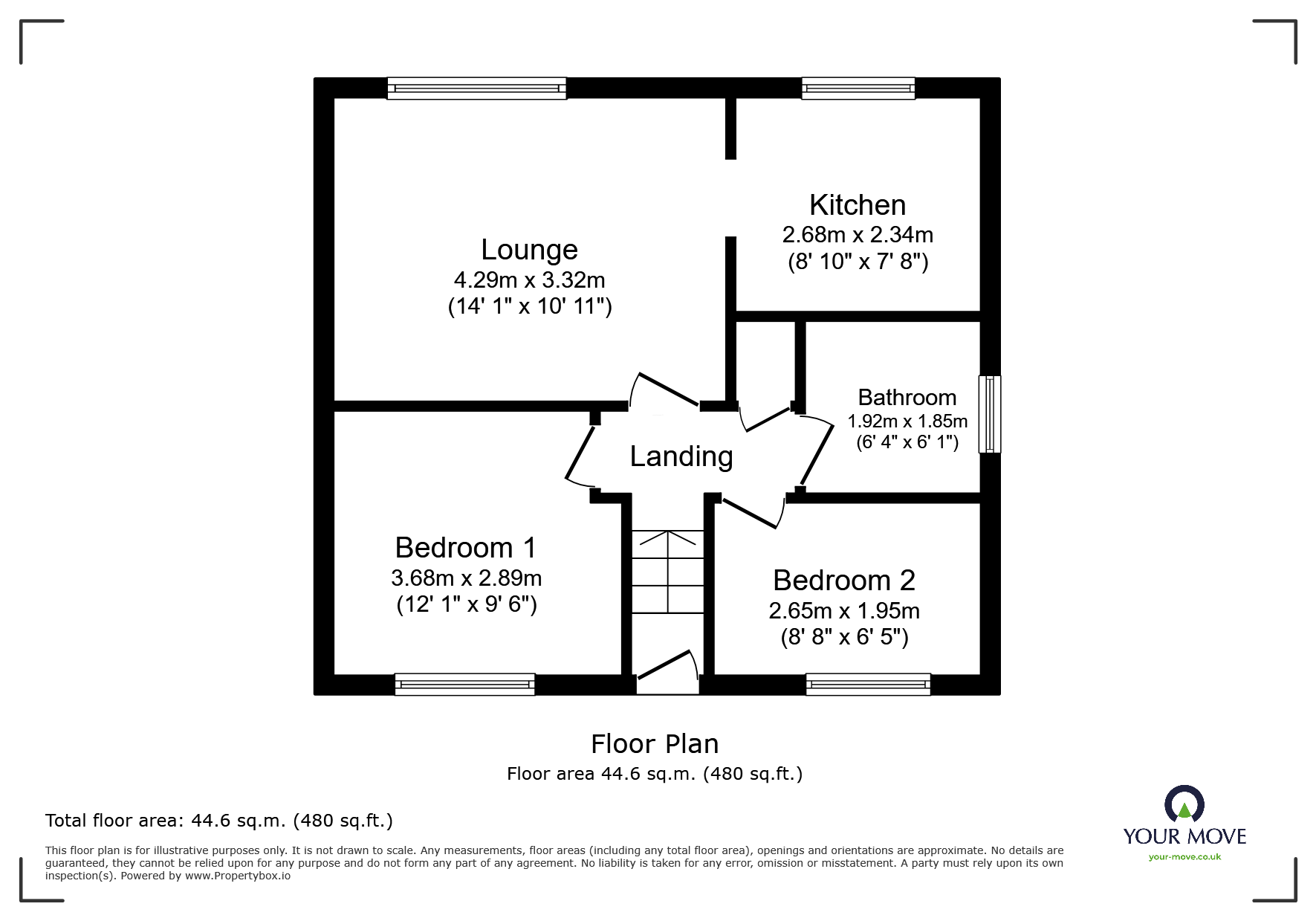 4, Stanley Court, Wolverhampton floorplan