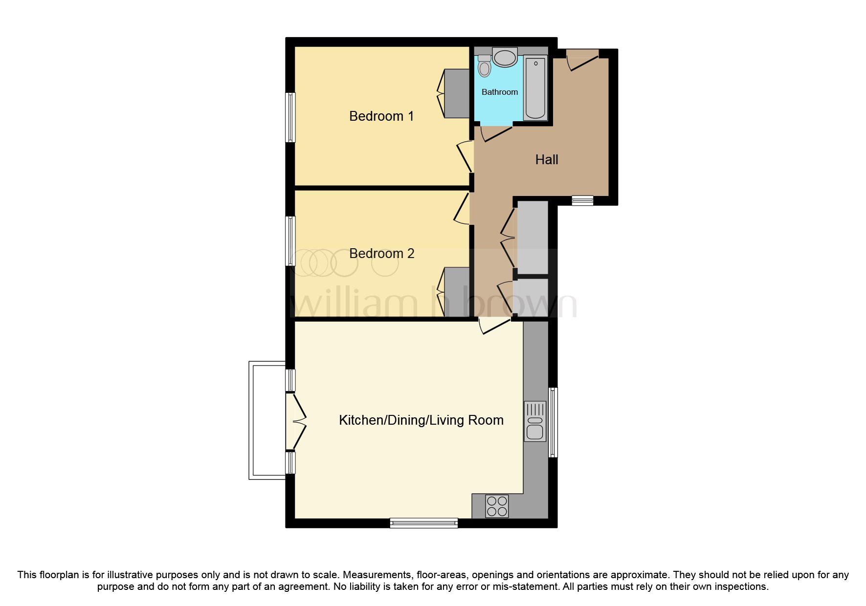 Babraham Road, Sawston, Cambridge CB22, 2 bedroom flat for sale