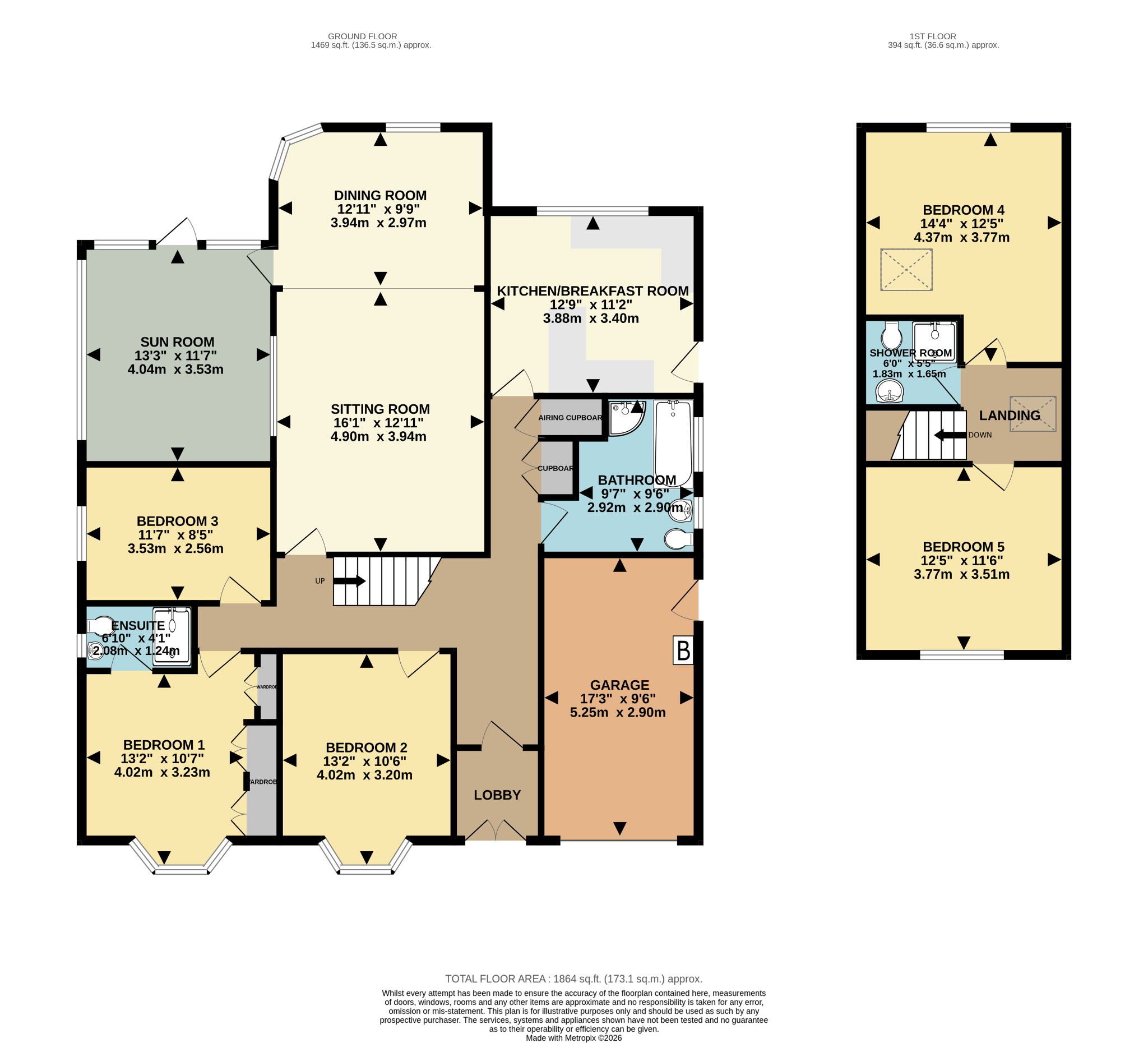 12 Seafield Avenue, Exmouth floorplan