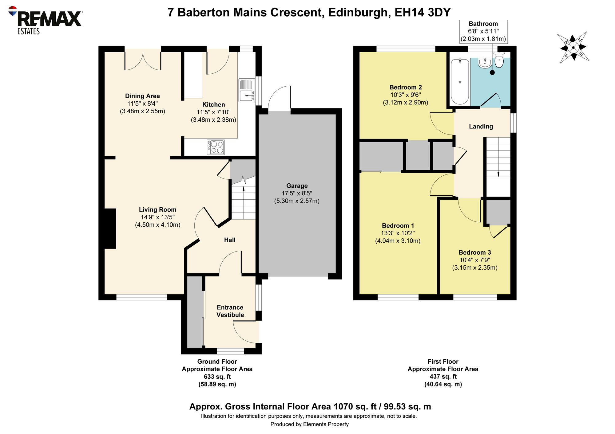7 Baberton Mains Crescent, Edinburgh floorplan