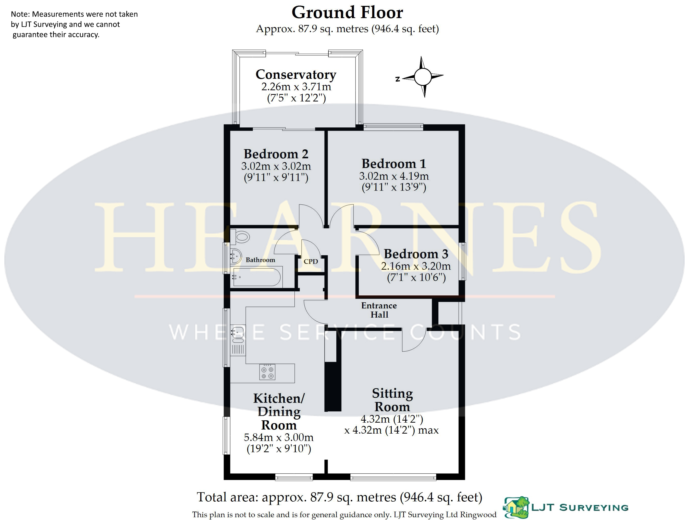 10, Hawk Close, Colehill floorplan