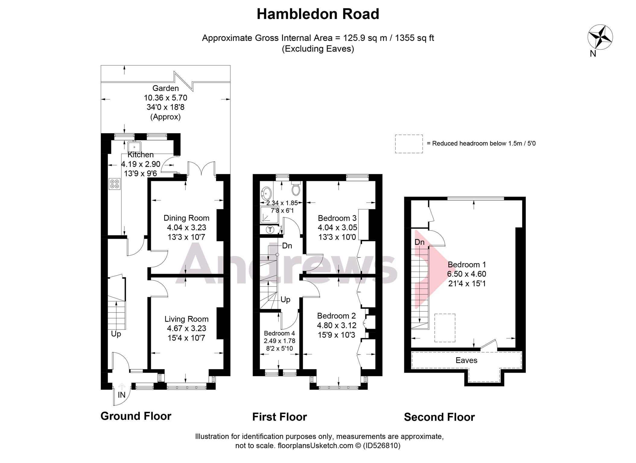 4 Bedrooms Terraced house for sale in Hambledon Road, London SW18