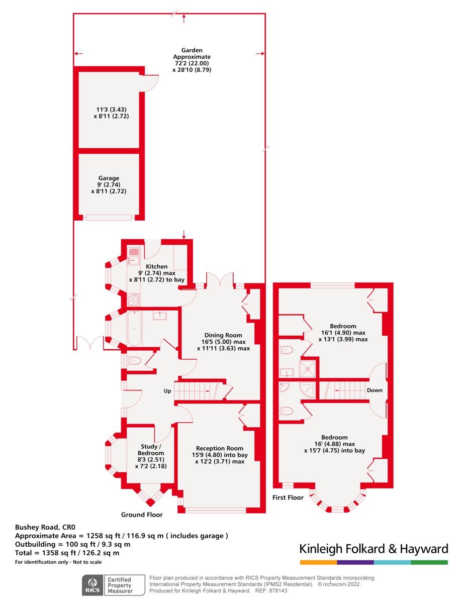 67, Bushey Road, Croydon floorplan