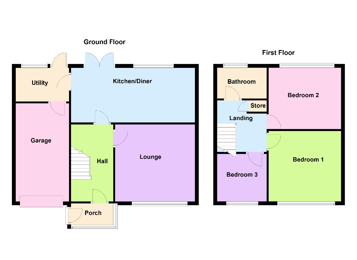 20 Medway Drive, Bolton floorplan