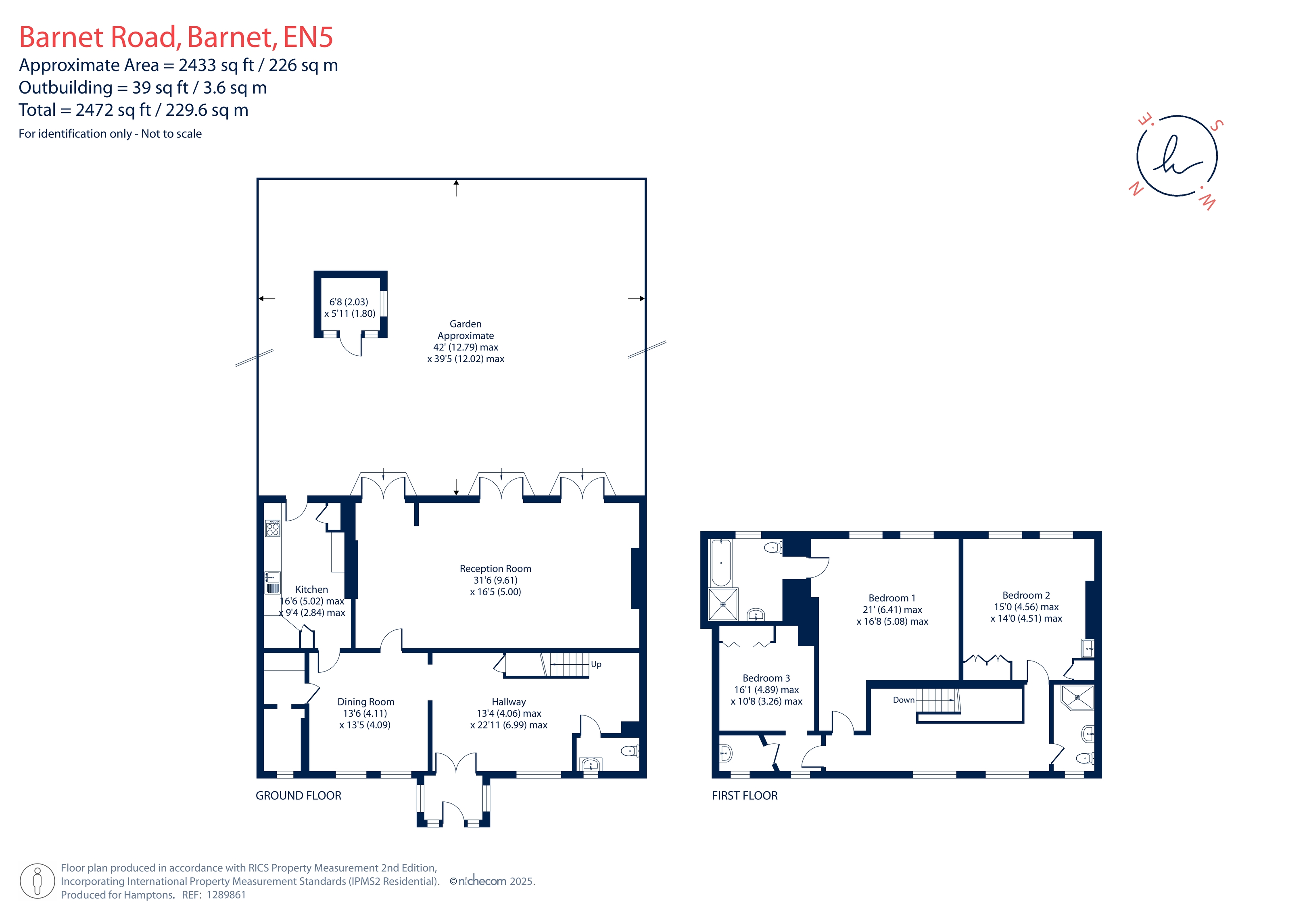 2, Scotswood, Barnet Road, Arkley floorplan