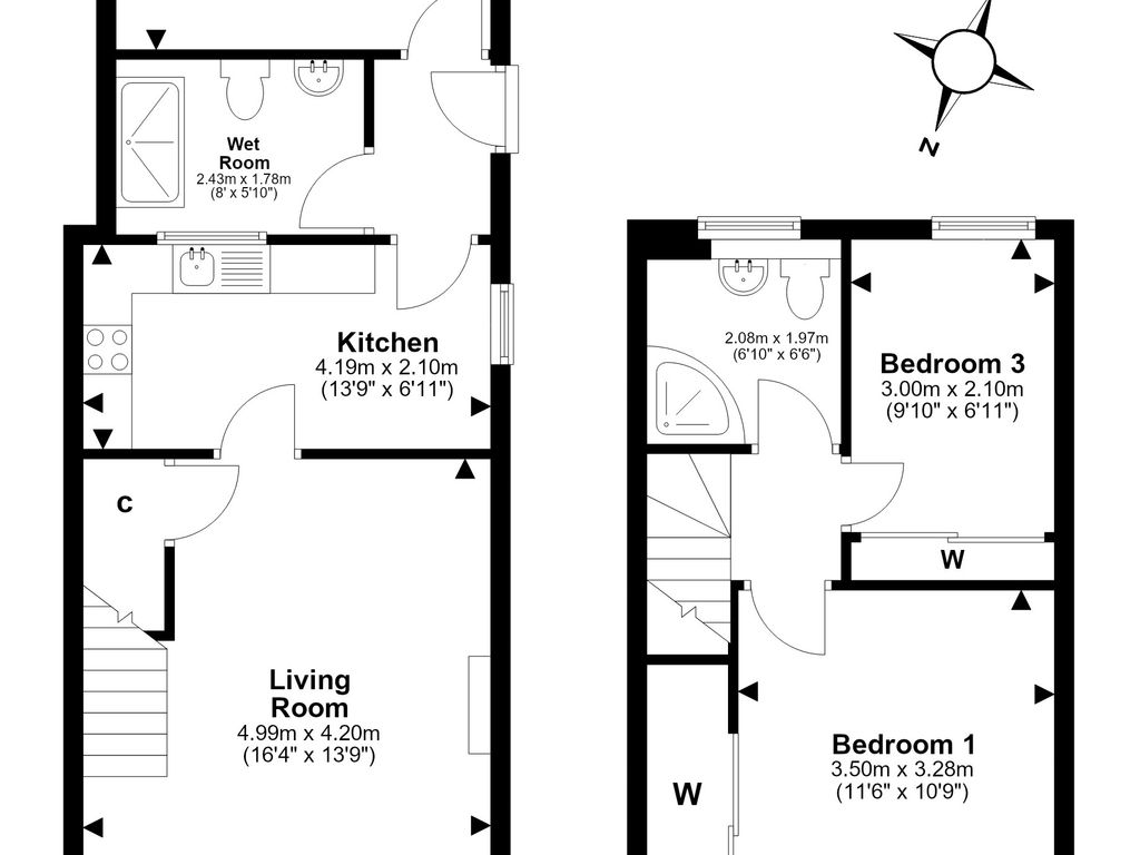 Nellfield, Liberton, Edinburgh floorplan