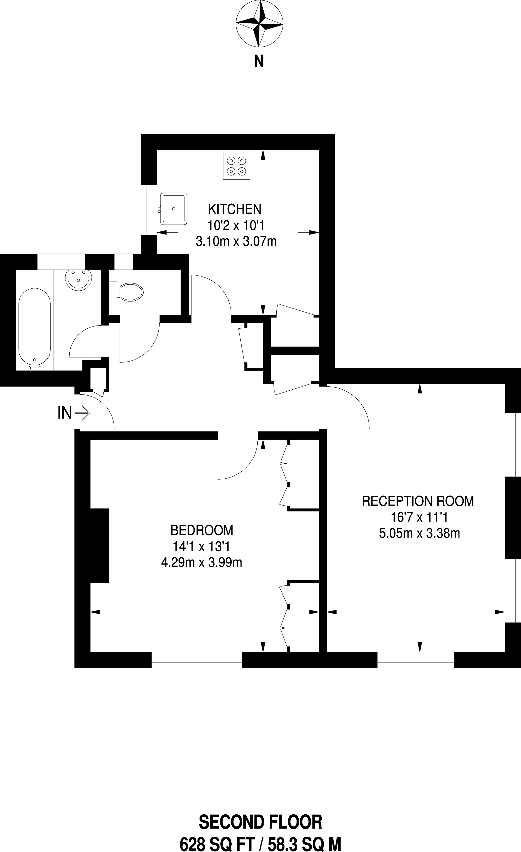 1 Bedrooms Flat to rent in Bushey Road, Raynes Park SW20