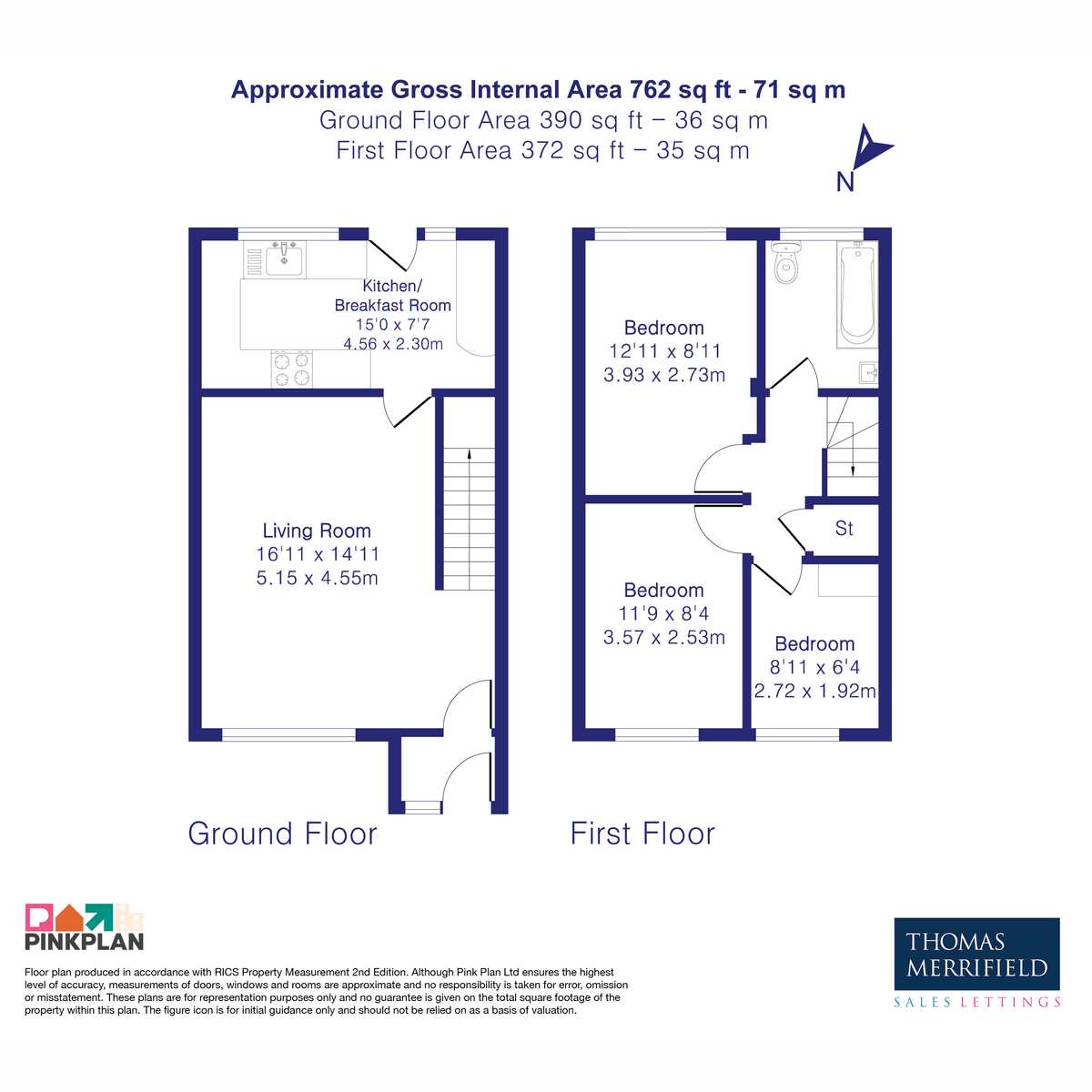 19, Hawthorn Way, Kidlington floorplan