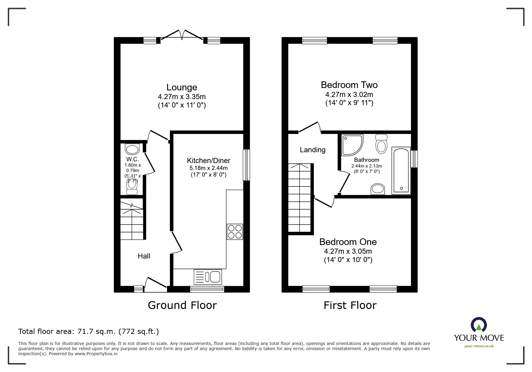 4, Choyce Close, Leicestershire floorplan