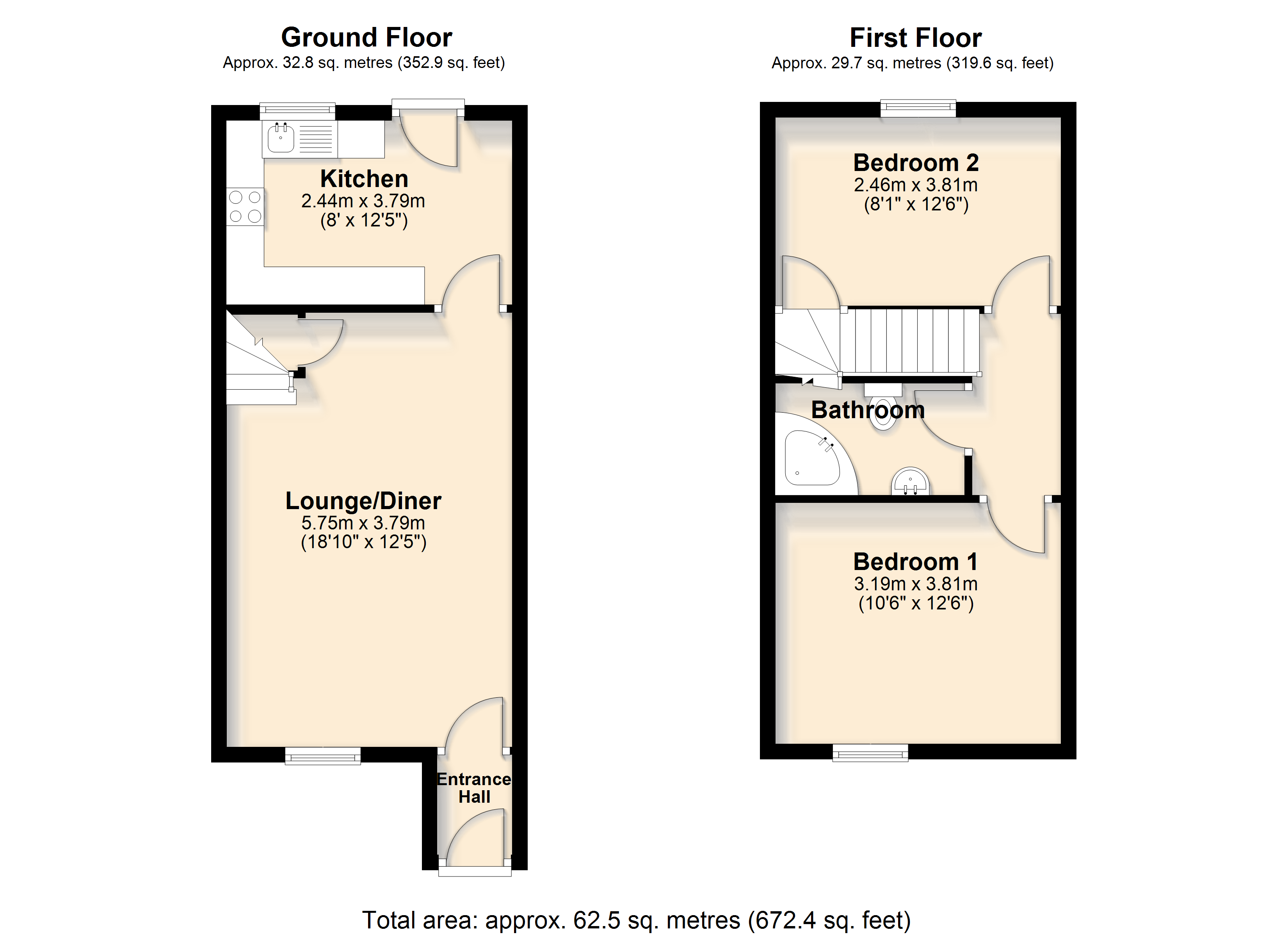 23, Dunsterville Road, Ivybridge floorplan