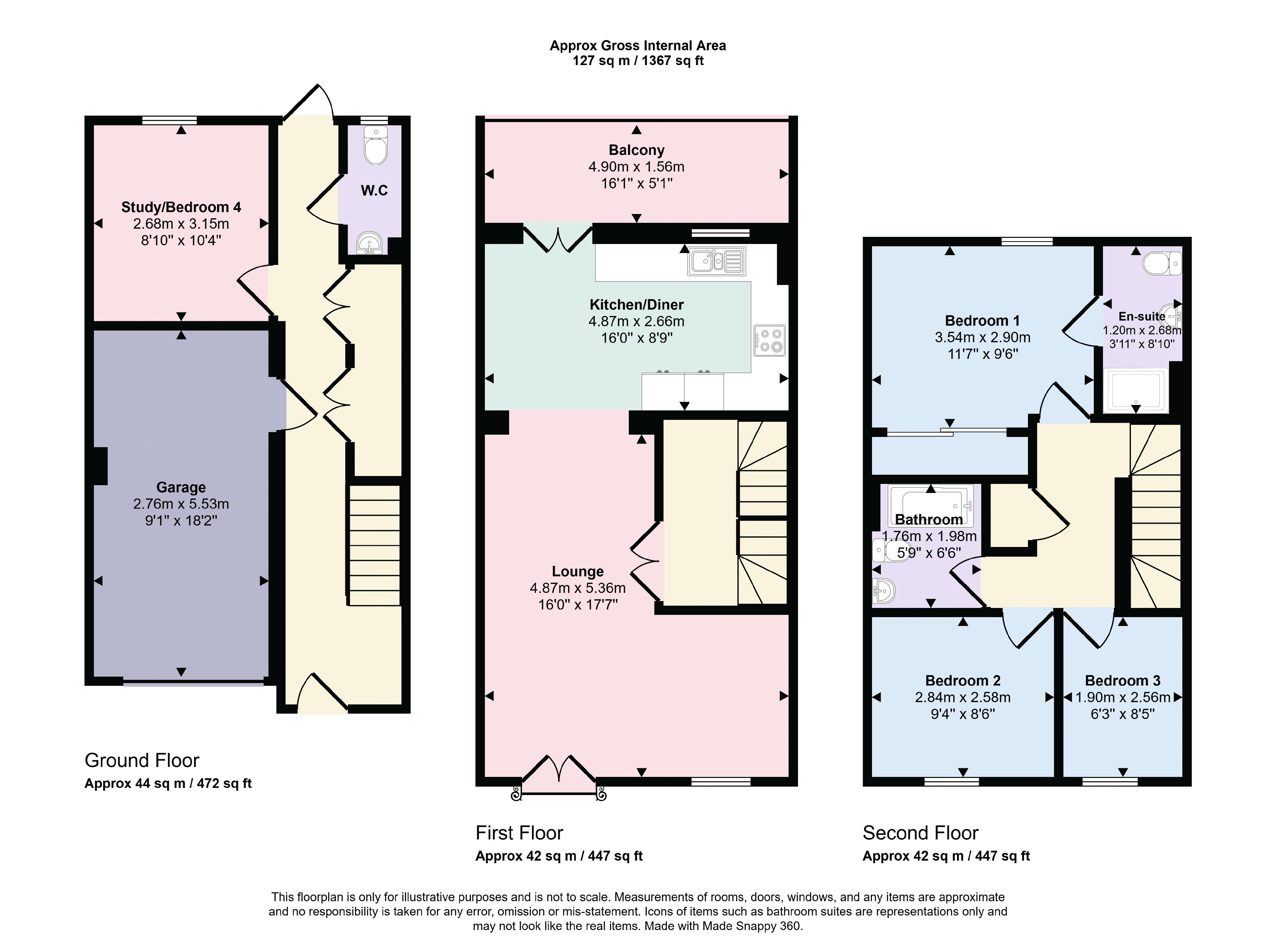 7, Waterside Mews, Trowbridge floorplan