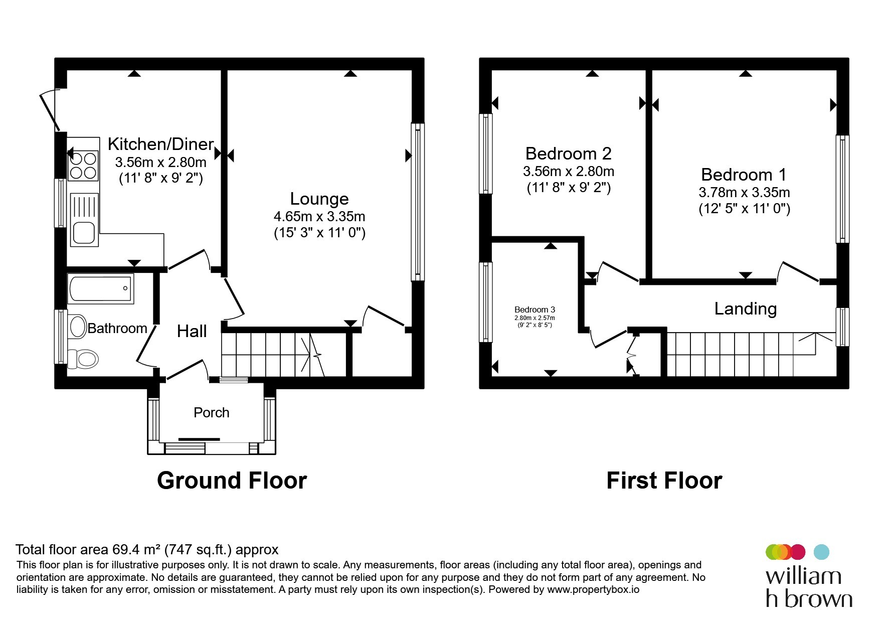 17, Speedwell Road, Ipswich floorplan