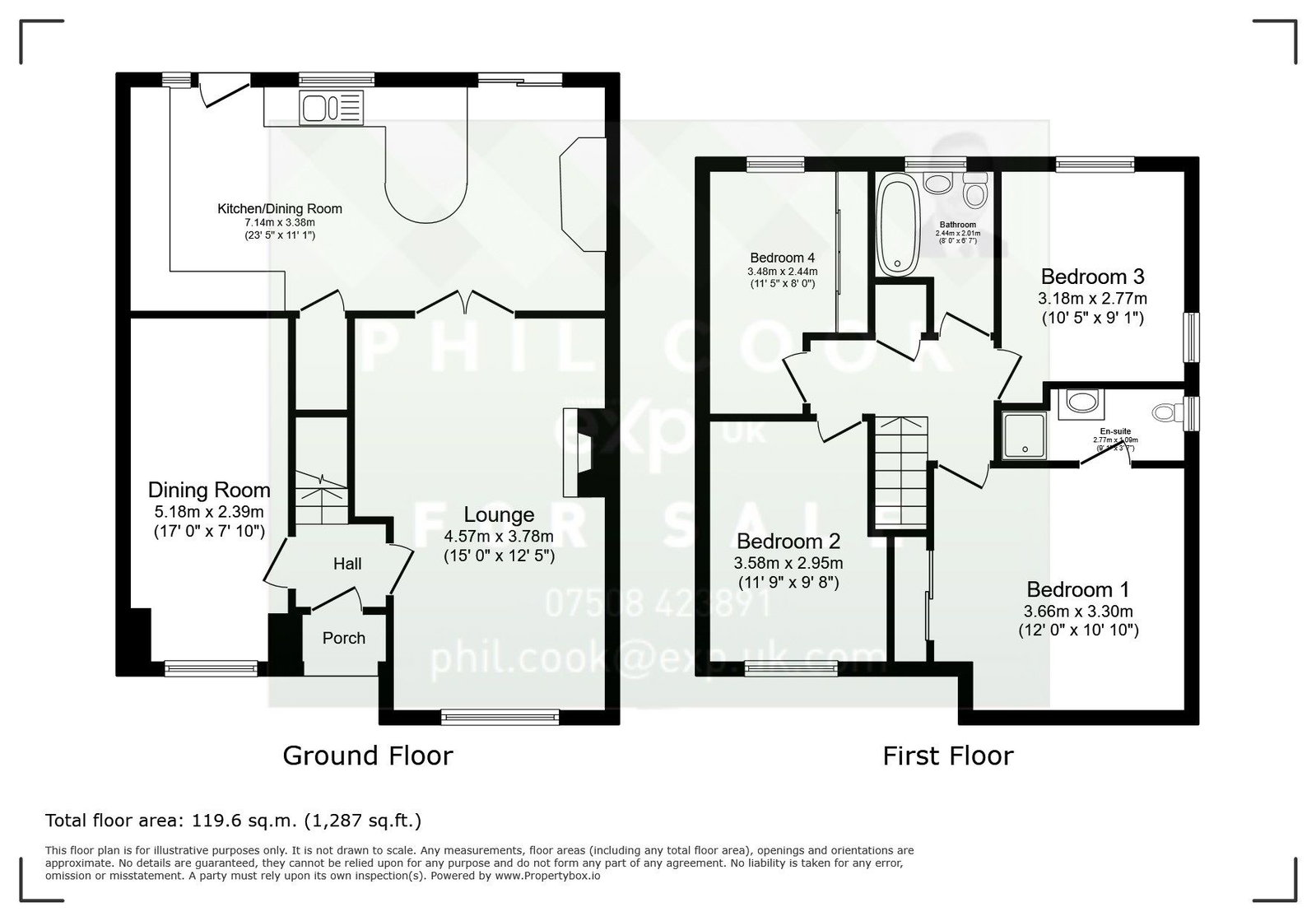 15, Peregrine Grove, Kidderminster floorplan