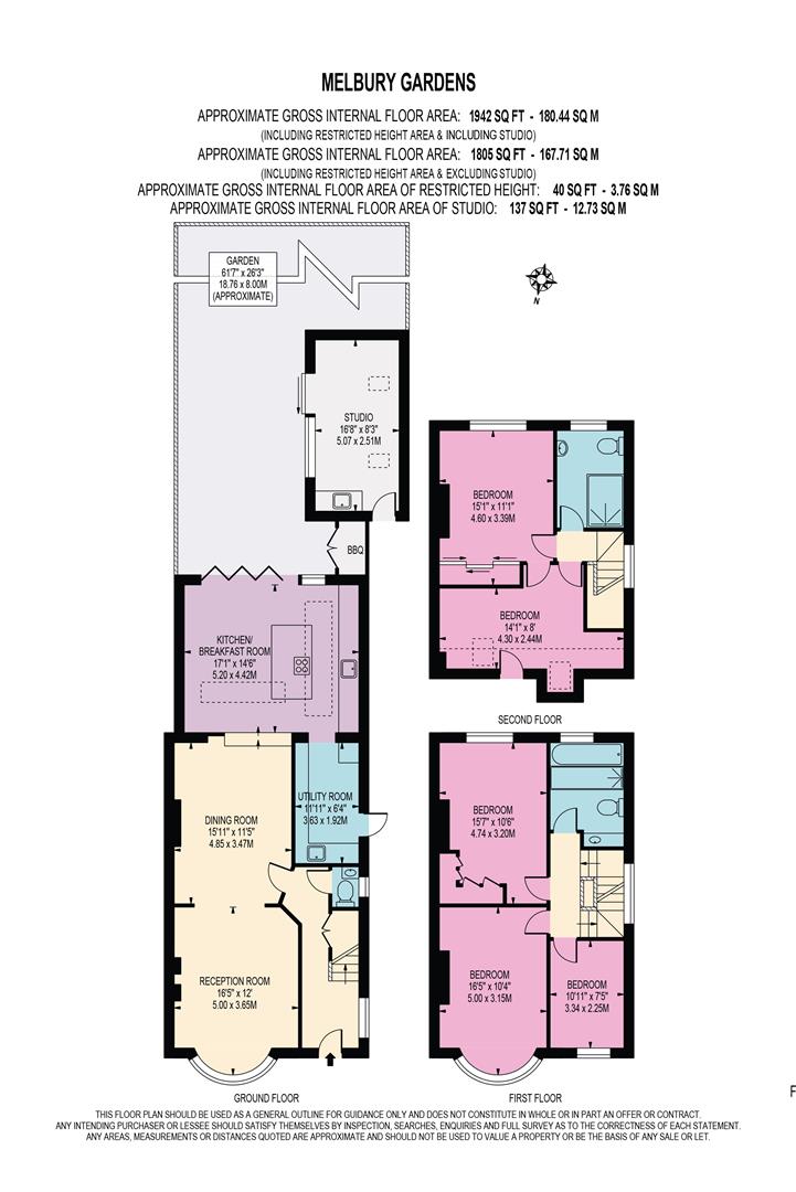 23, Melbury Gardens, West Wimbledon floorplan