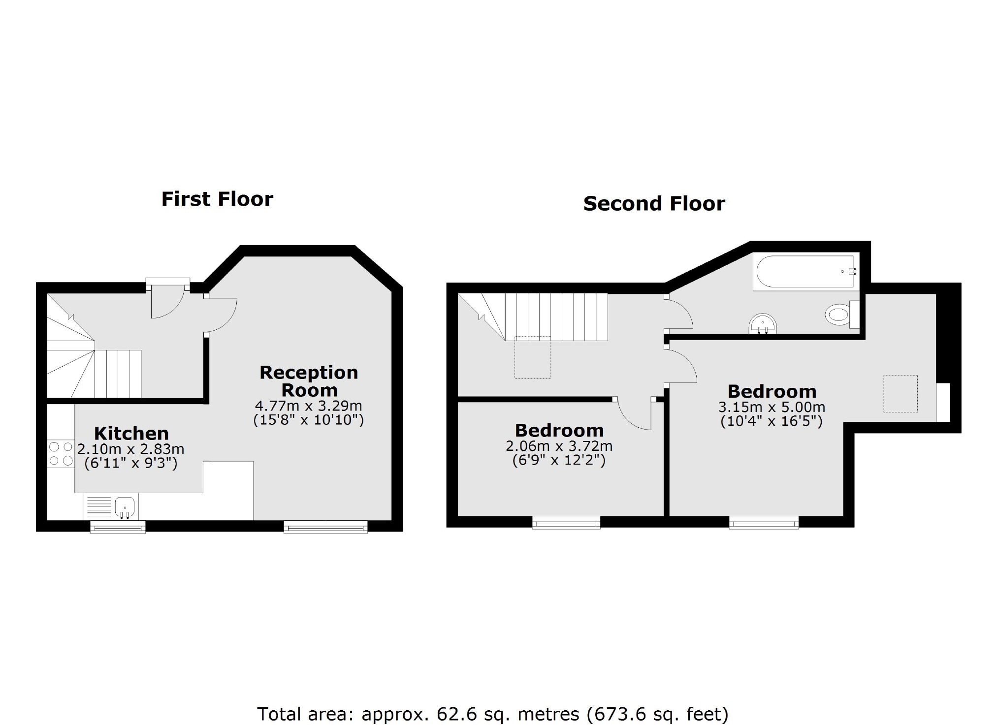 Lewin Road, London floorplan