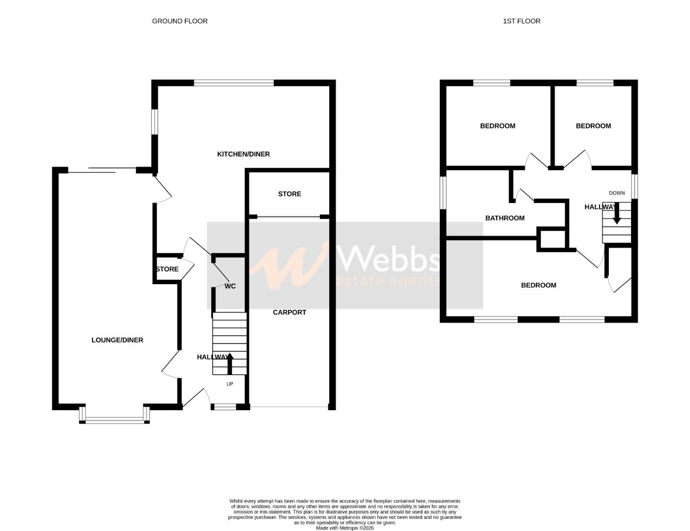 10, Deanery Close, Wolverhampton floorplan