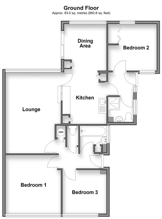 Dillon Way, Tunbridge Wells floorplan