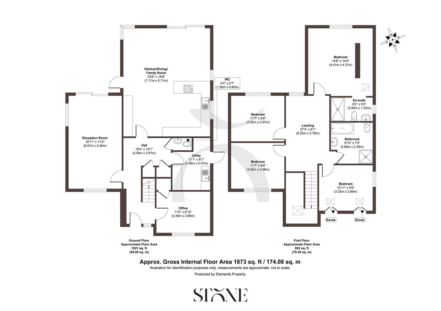 5, Evesham Close, Reigate floorplan