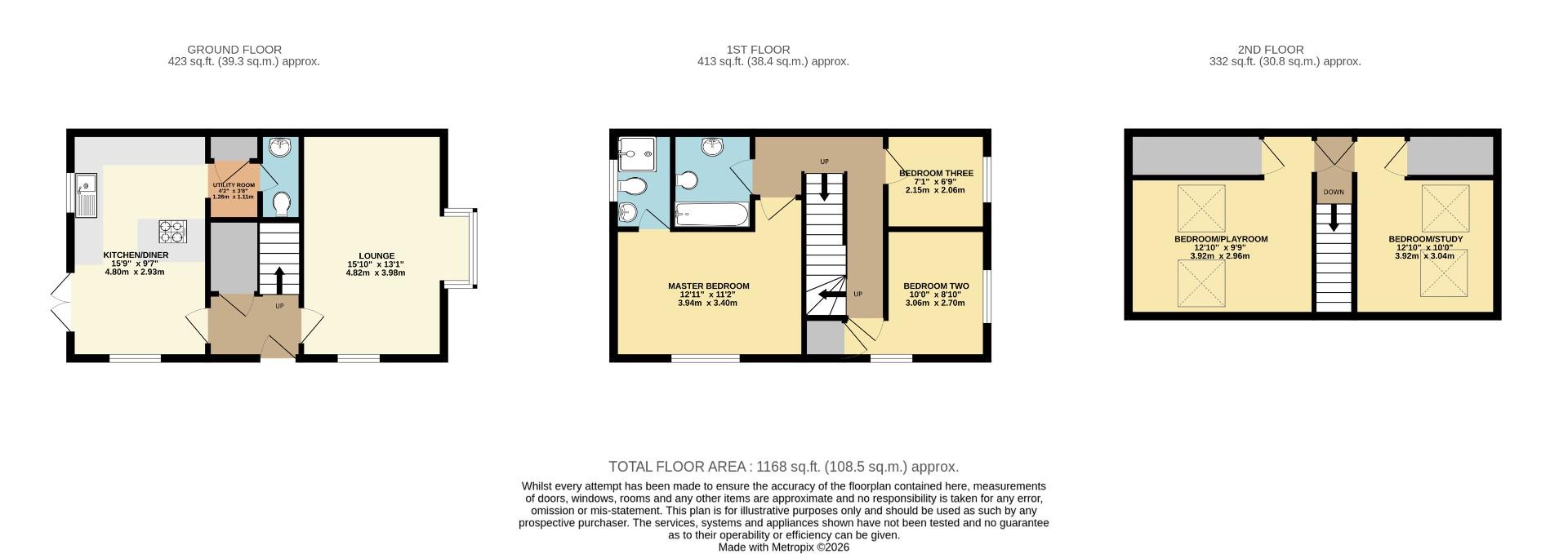 2, Goodman Drive, Leighton Buzzard floorplan