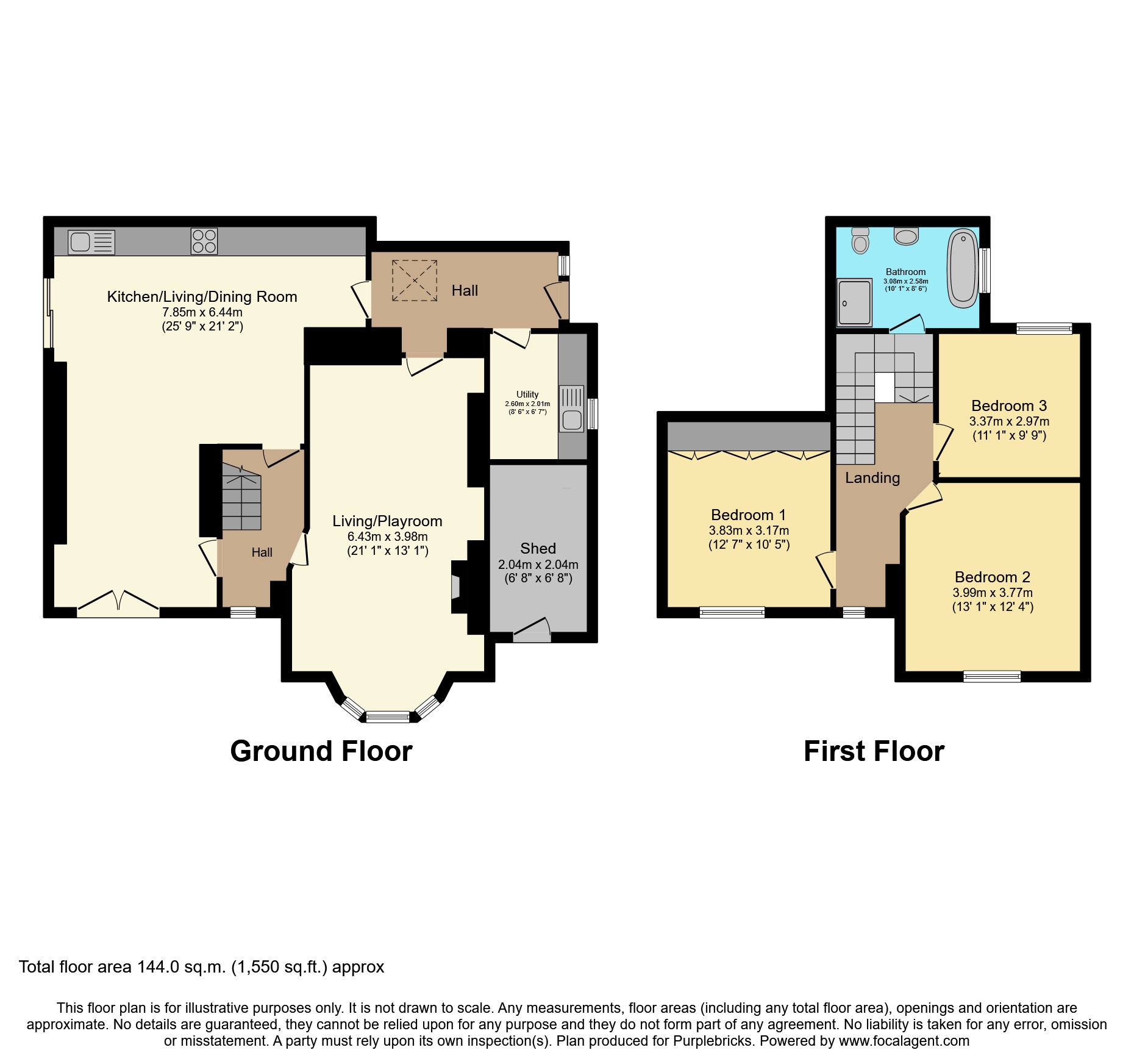 The Grove, Danybanc, Llanelli floorplan