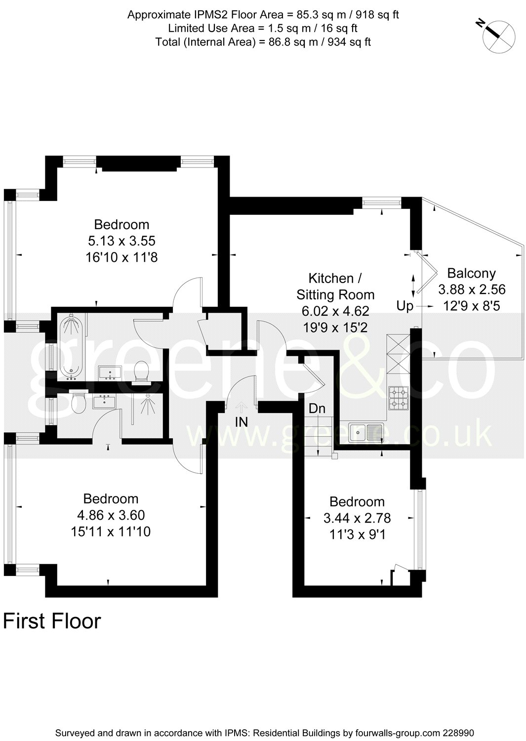 3 Bedrooms Flat for sale in Alexandra Park Road, Muswell Hill, London N10