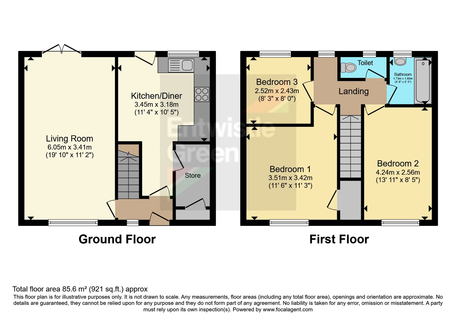 11, Fairthorn Walk, Merseyside floorplan