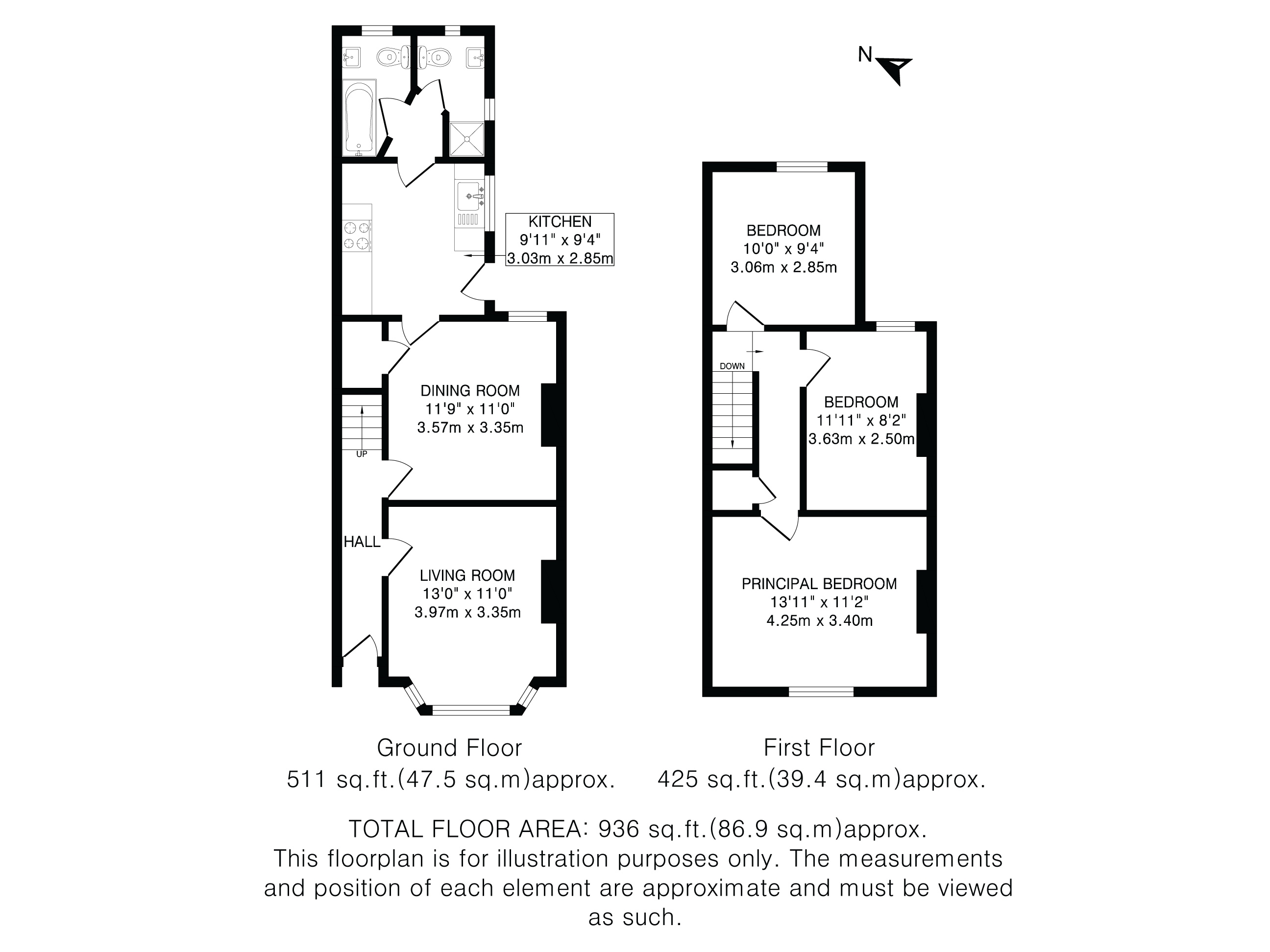 70, Ickleford Road, Hitchin floorplan