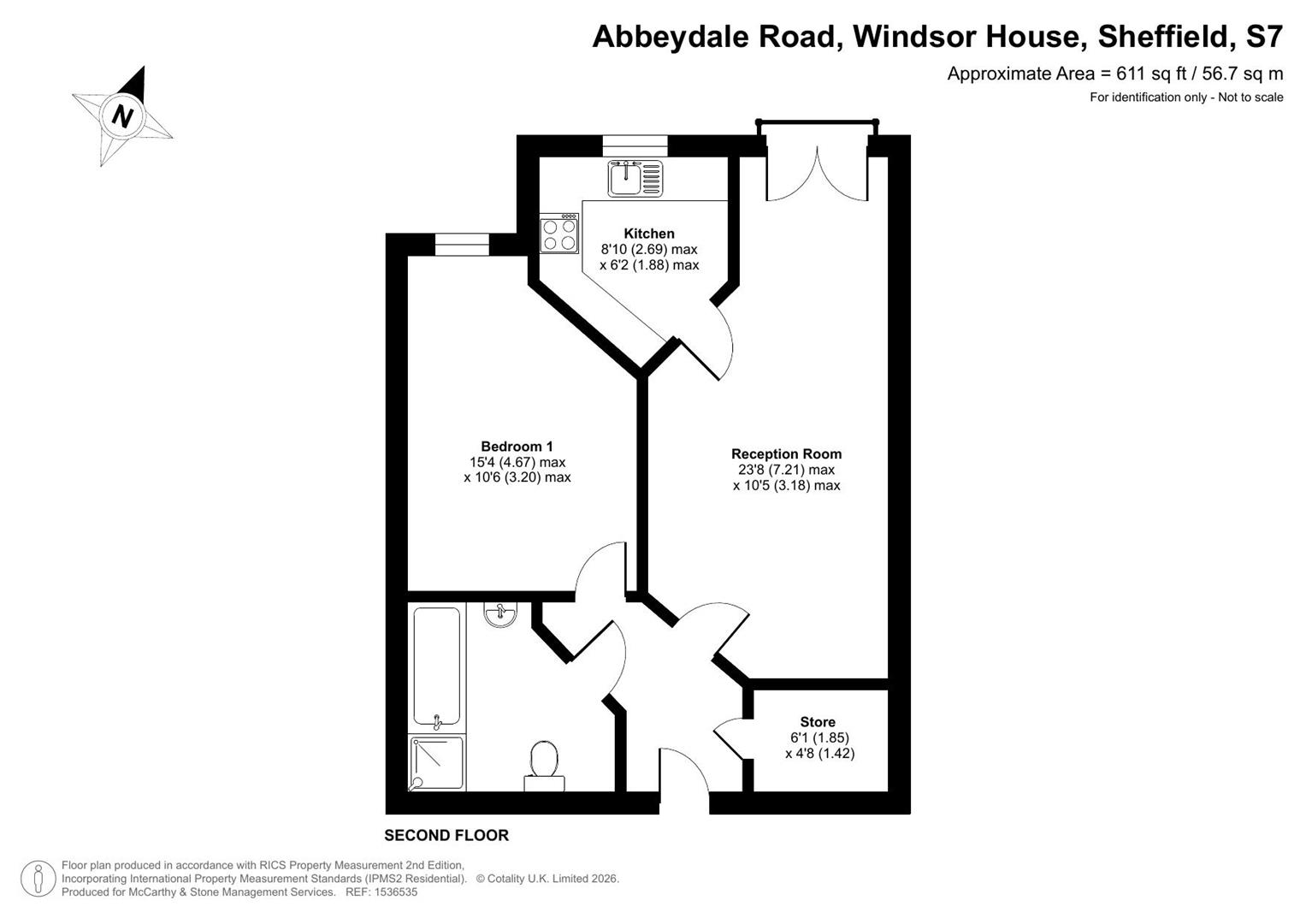 Abbeydale Road, Sheffield floorplan