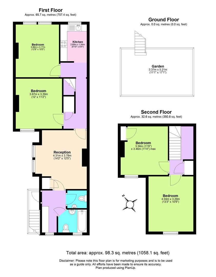 Gilbey Road, Tooting floorplan