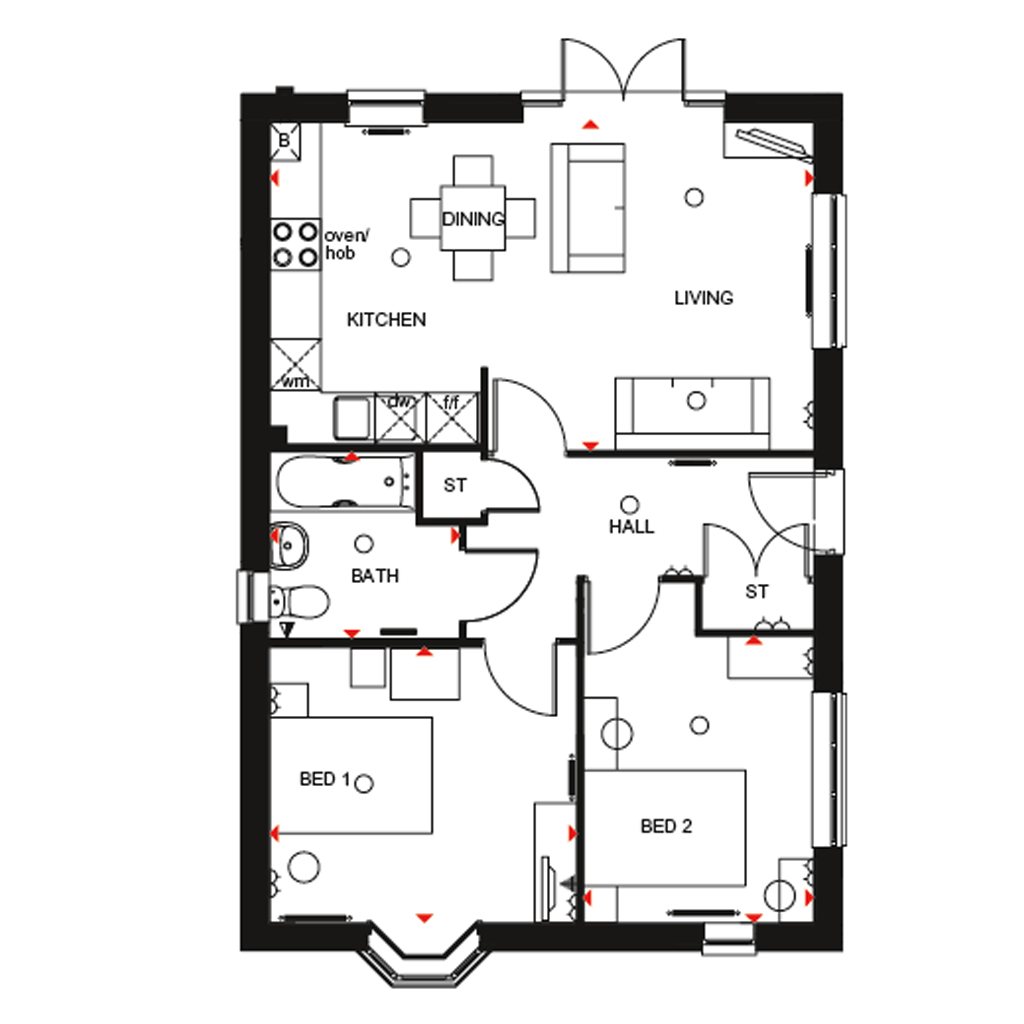 "Burleigh" at King Street, Barkby Thorpe, Barkby, Leicester LE7, 2