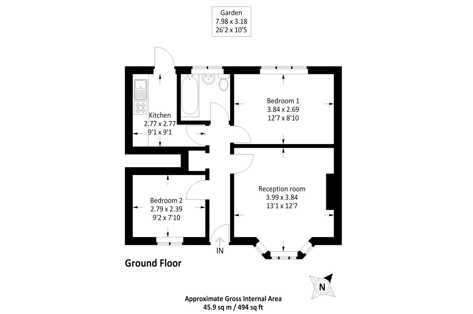 Fingal Street, Greenwich SE10, 2 bedroom flat for sale 64065504