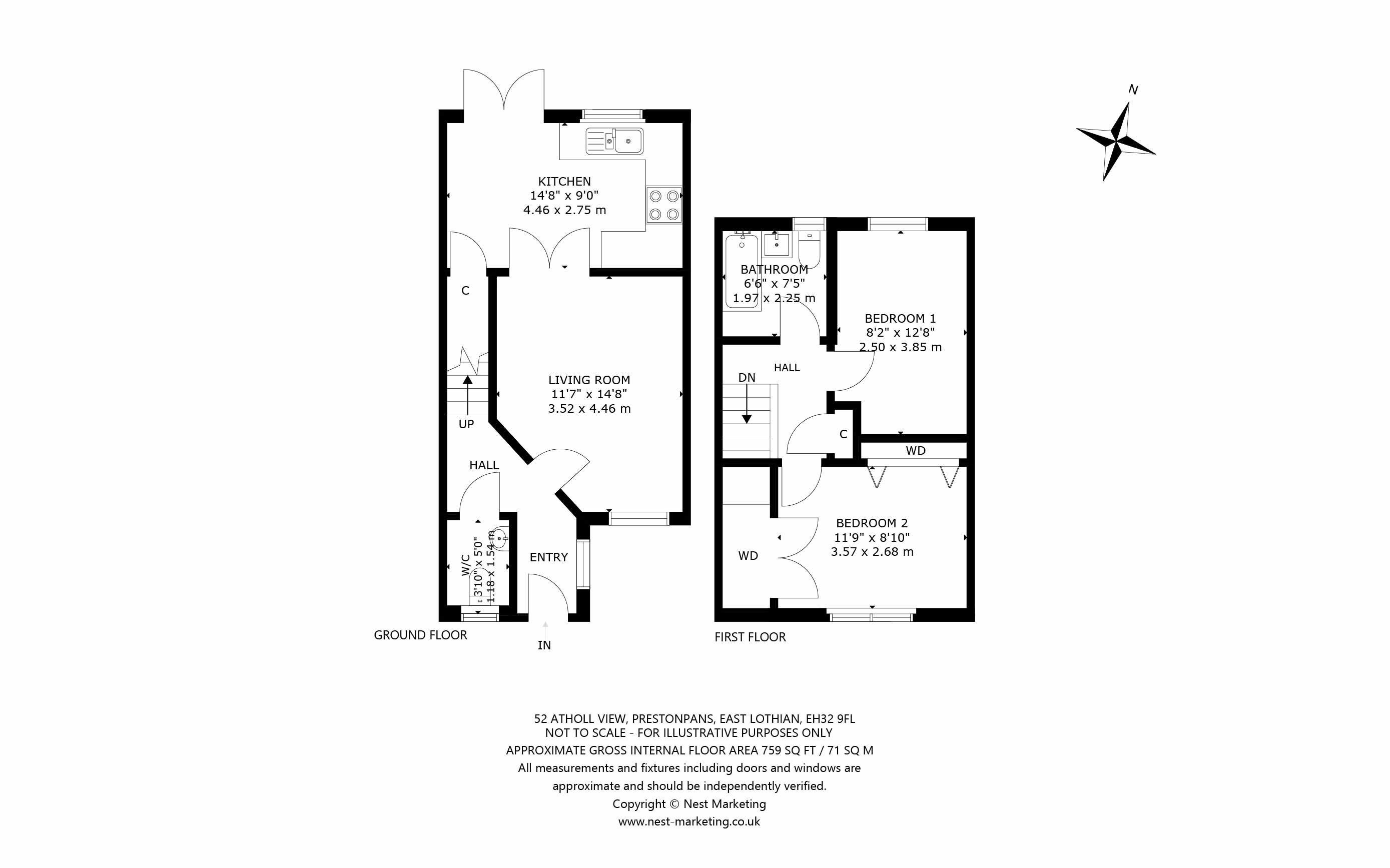 52, Atholl View, PRESTONPANS floorplan