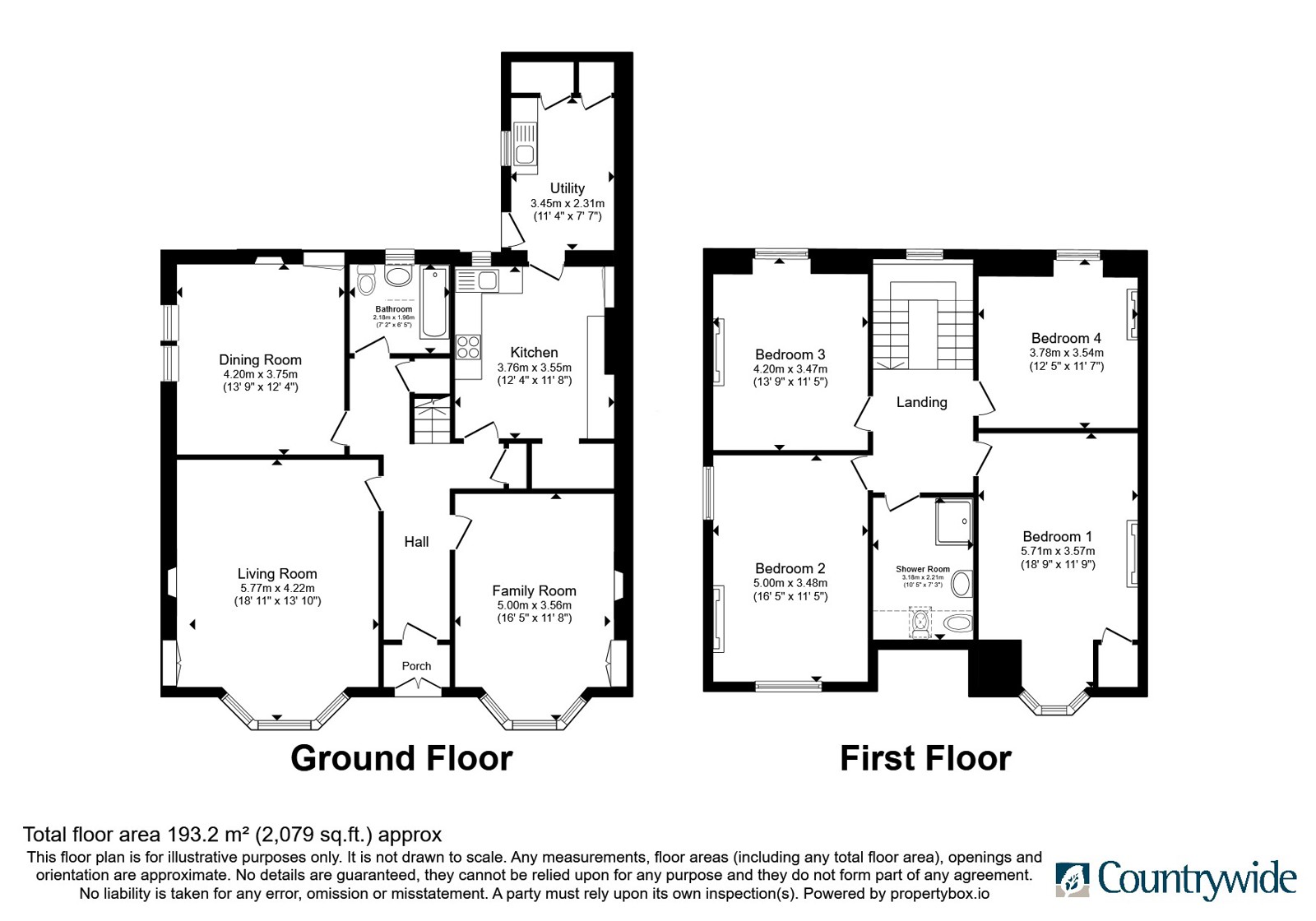 14, Midlothian Drive, Glasgow City floorplan