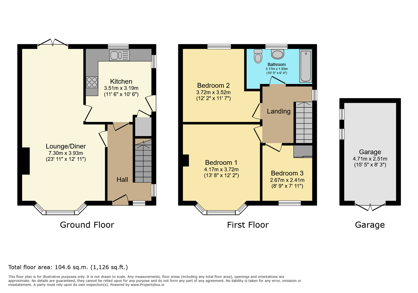 44, Pinfold Street, Goole floorplan